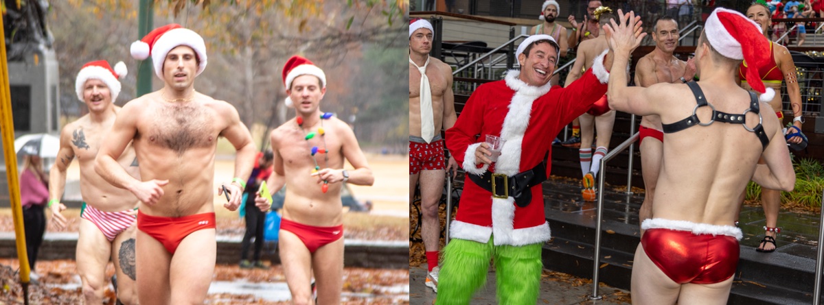 Atlanta Santa Speedo Run 2022