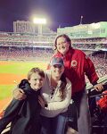 At Fenway with Carson and Elias!