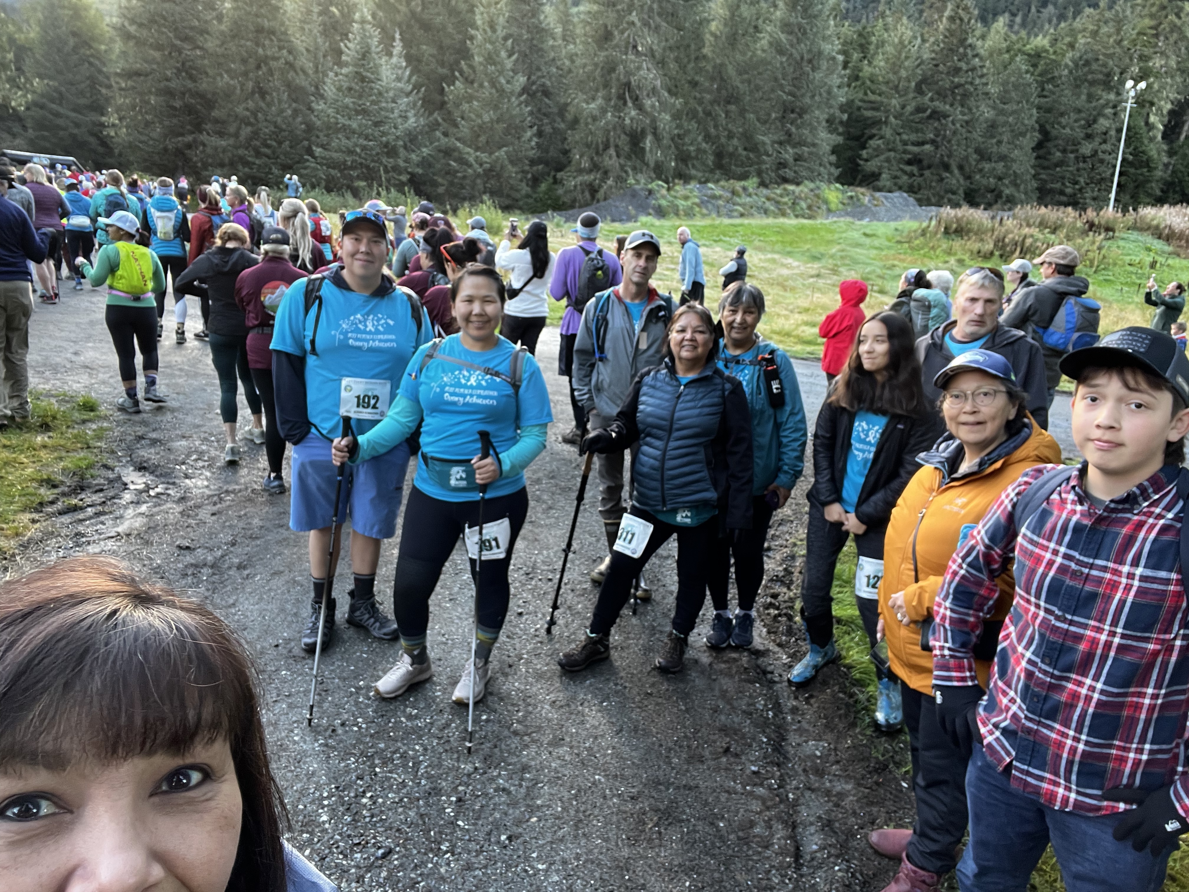 Alyeska Climbathon 2022 Team Ovary Achievers