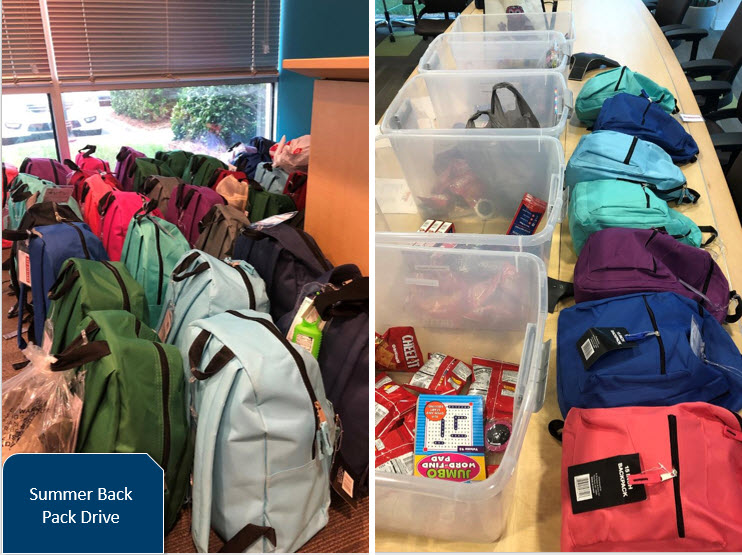 Summer Back Pack Drive!