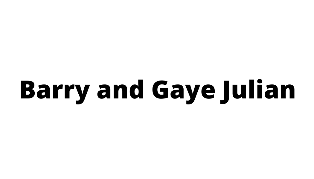 Barry and Gaye Julian
