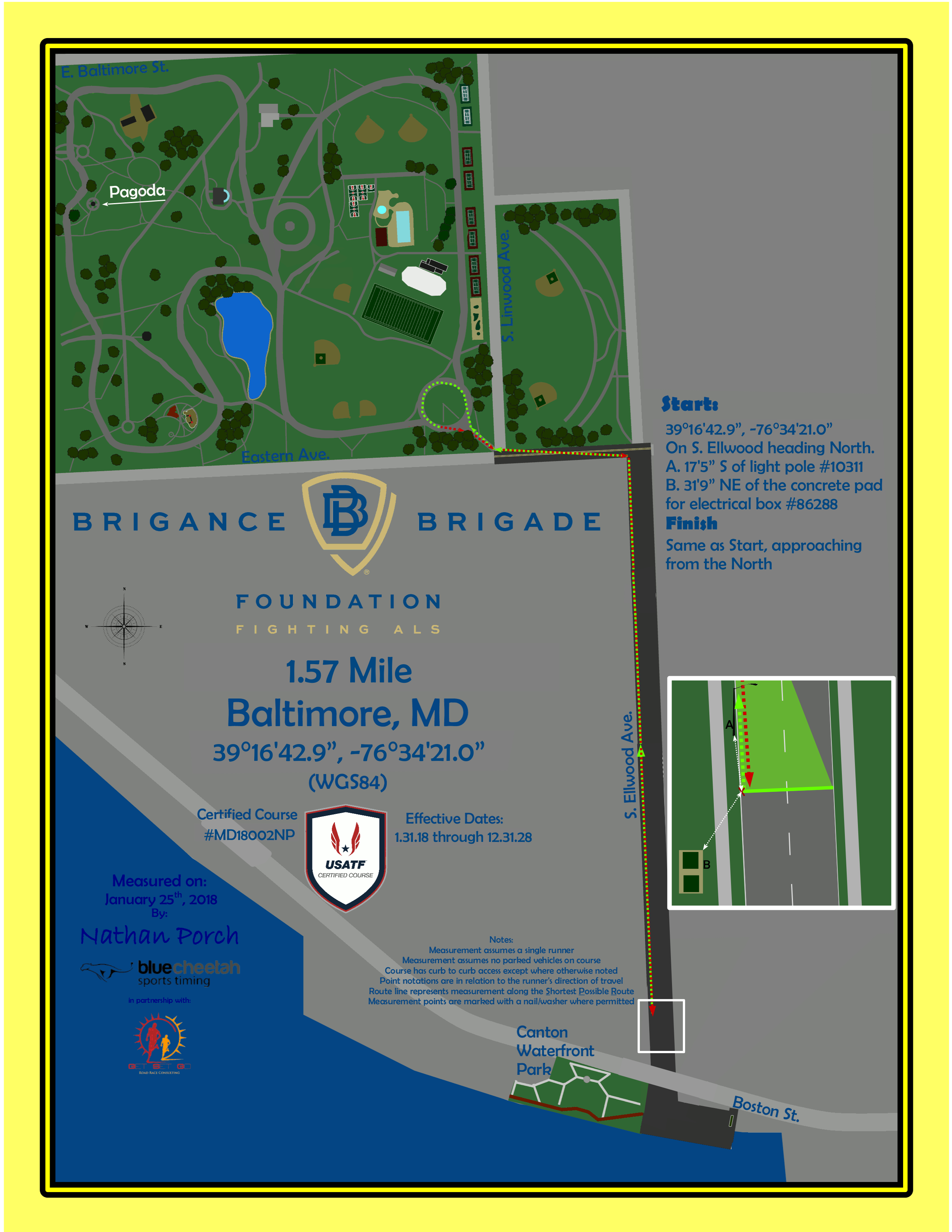 1.57 Mile Course Map
