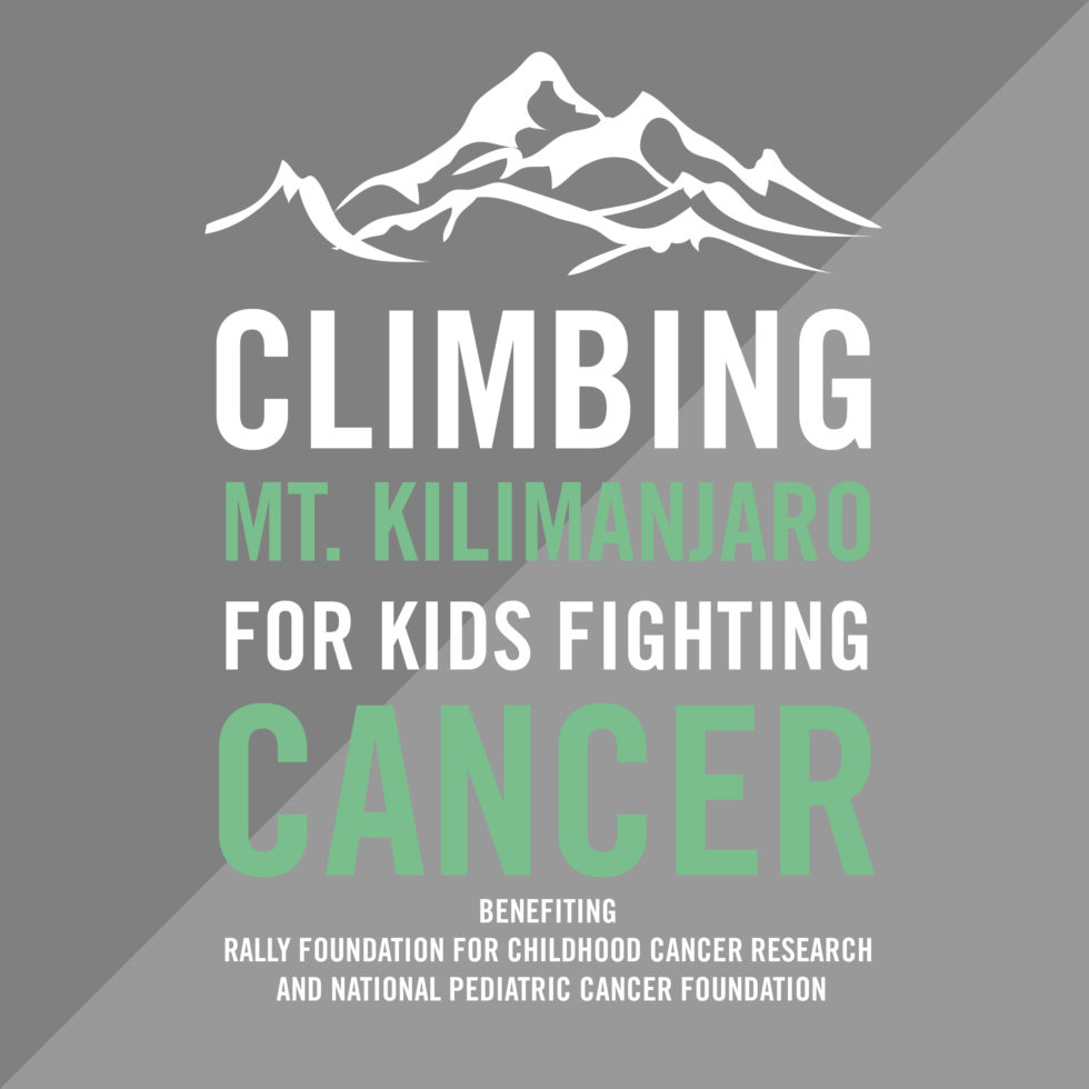 BB is climbing to support both Rally Foundation for Childhood Cancer Research and the National Pediatric Cancer Foundation!