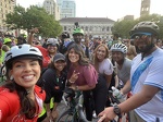 WOW crew at Boston Bike Party 2022