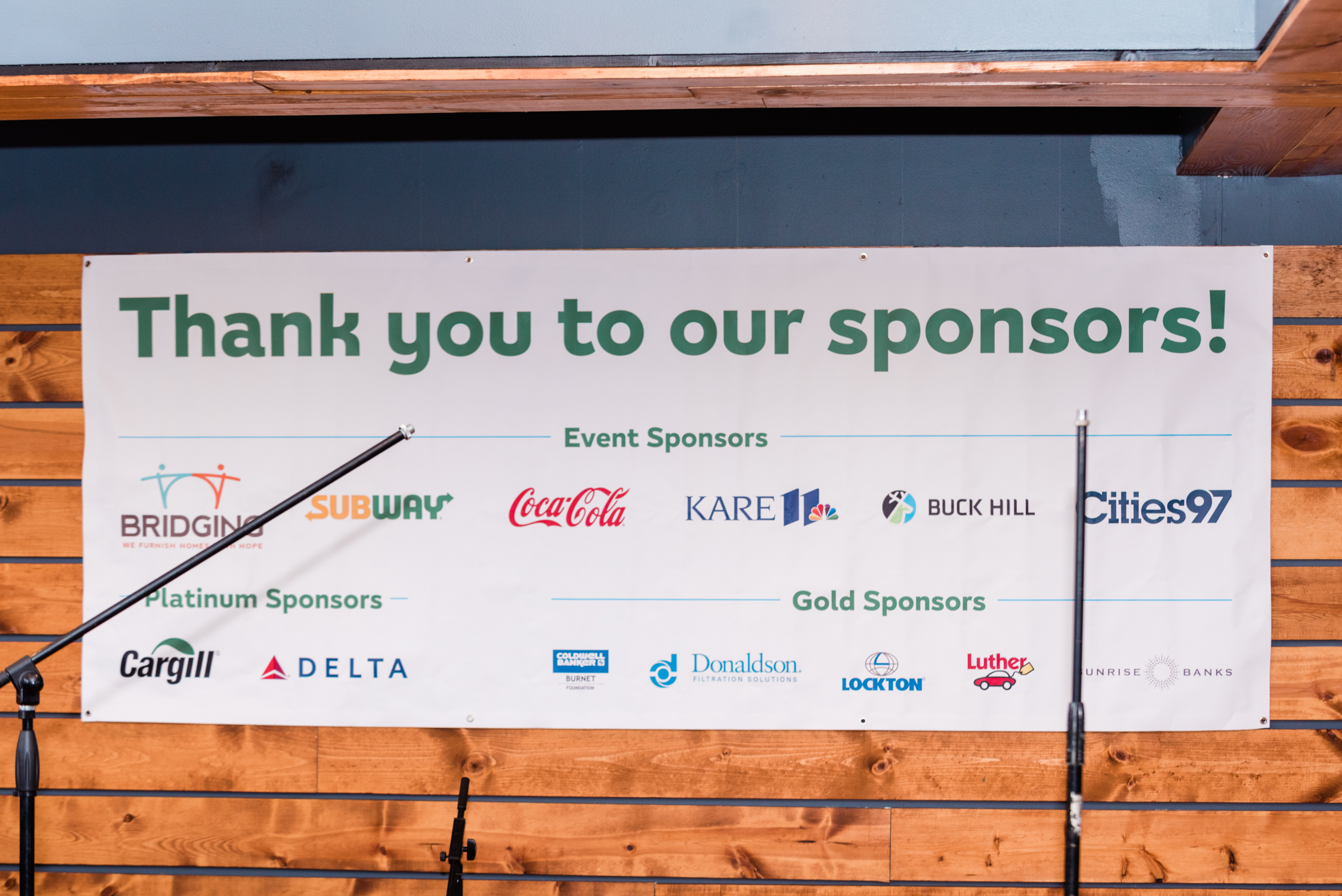 A HUGE shout-out to our fabulous sponsors!!