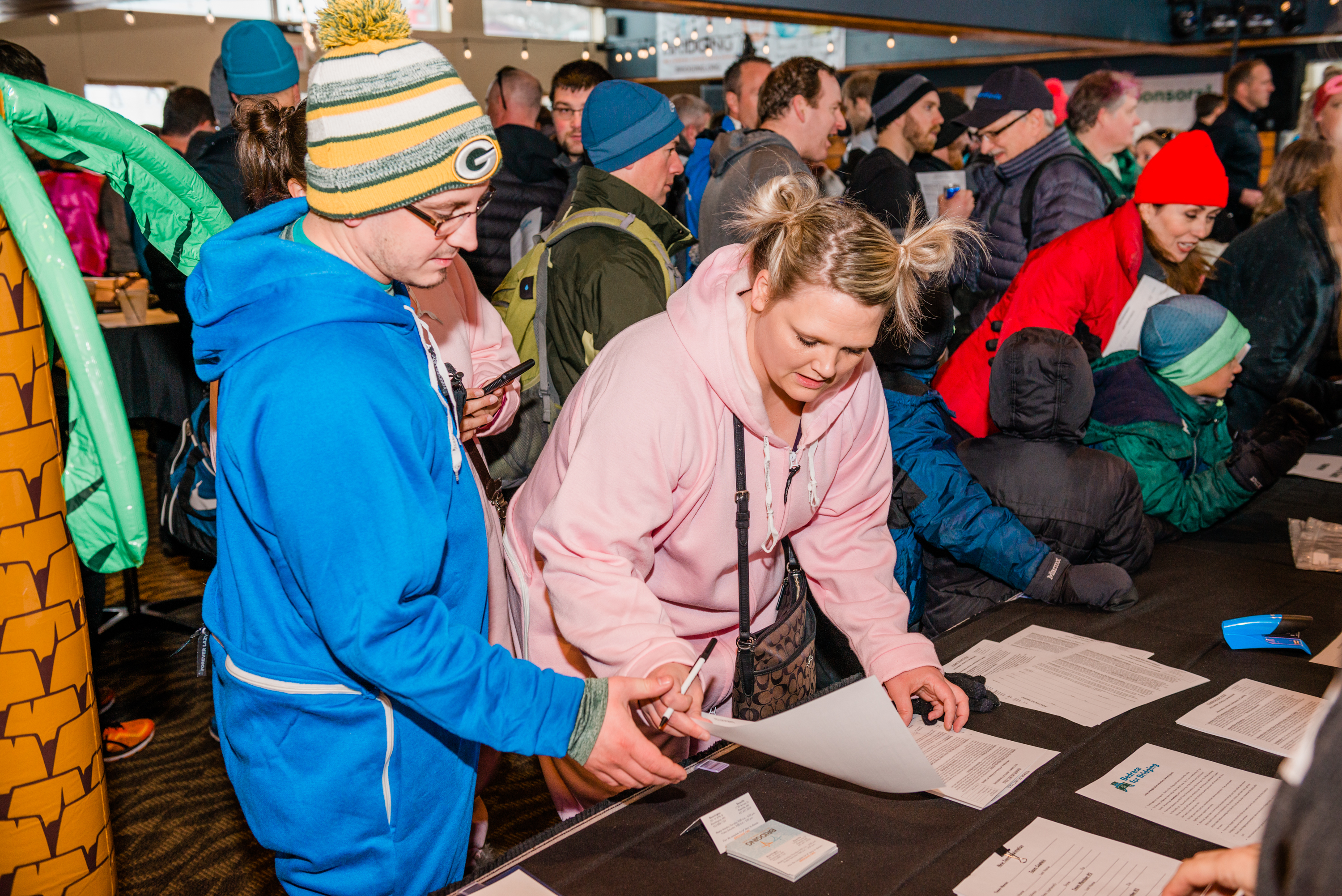 140 Racing Teams ... Getting Checked In!