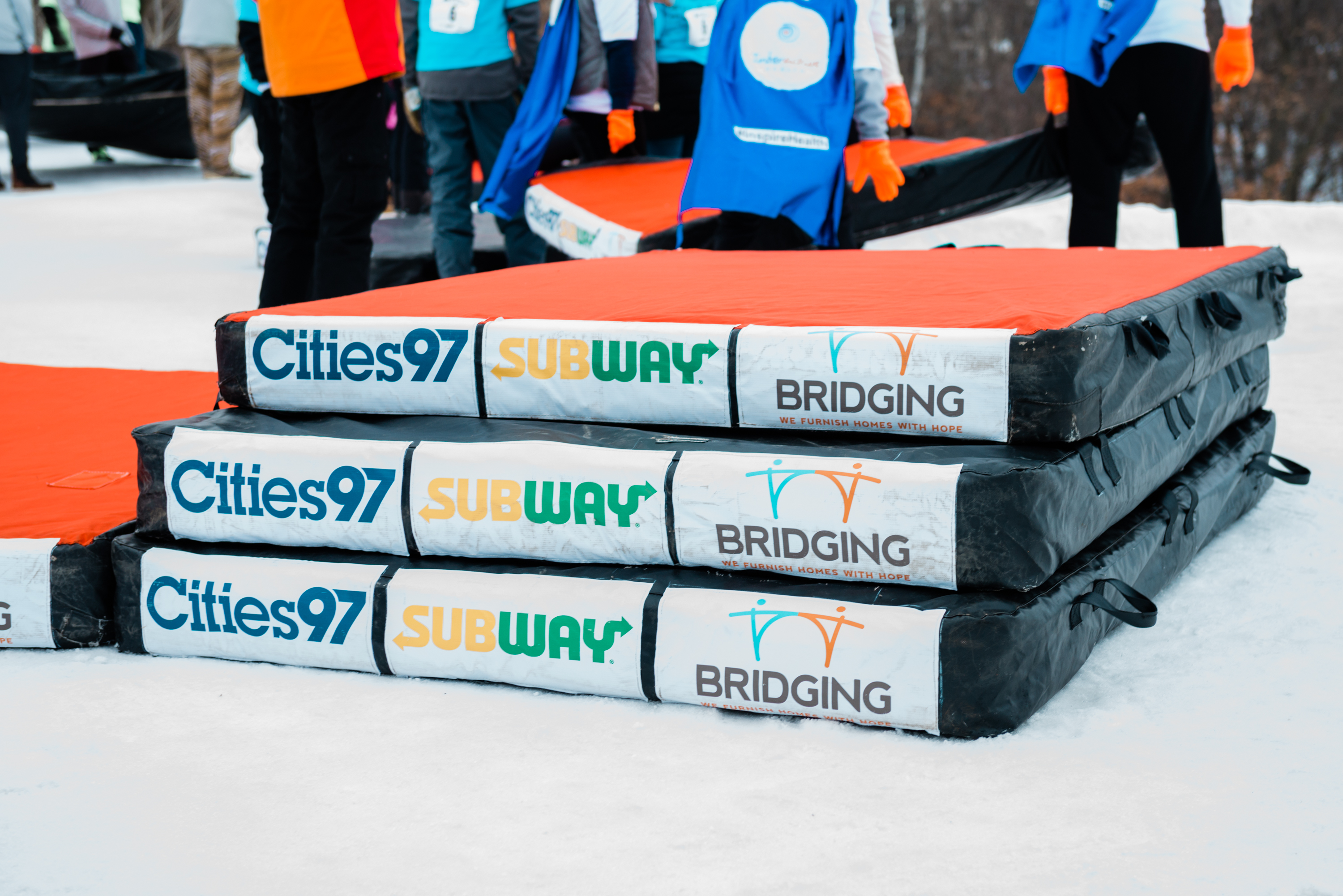 Subway Bedrace for Bridging, presented by Cities 97!