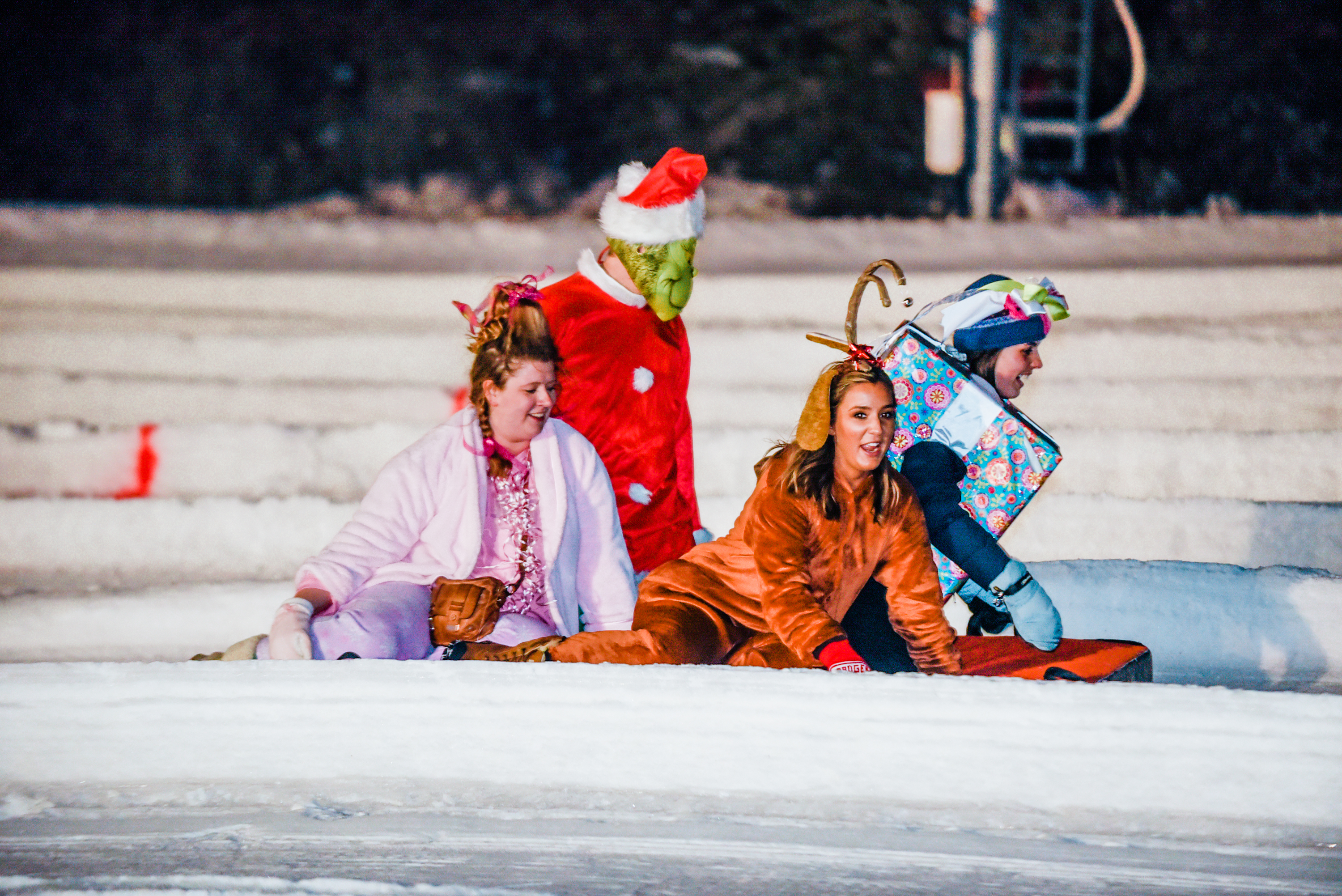 The Grinch grows a heart at the Bedrace!