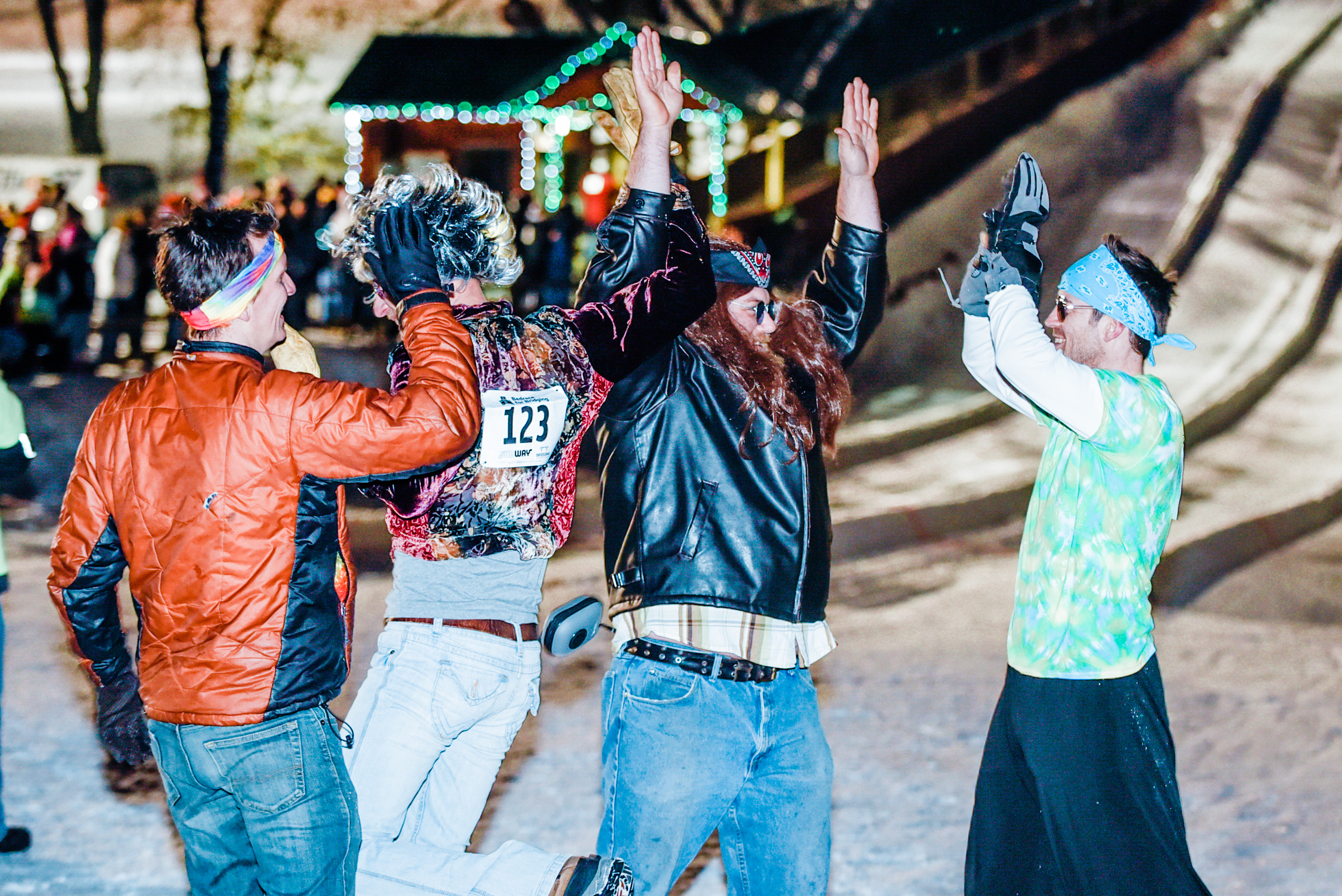 Oh yeah!  High fives!