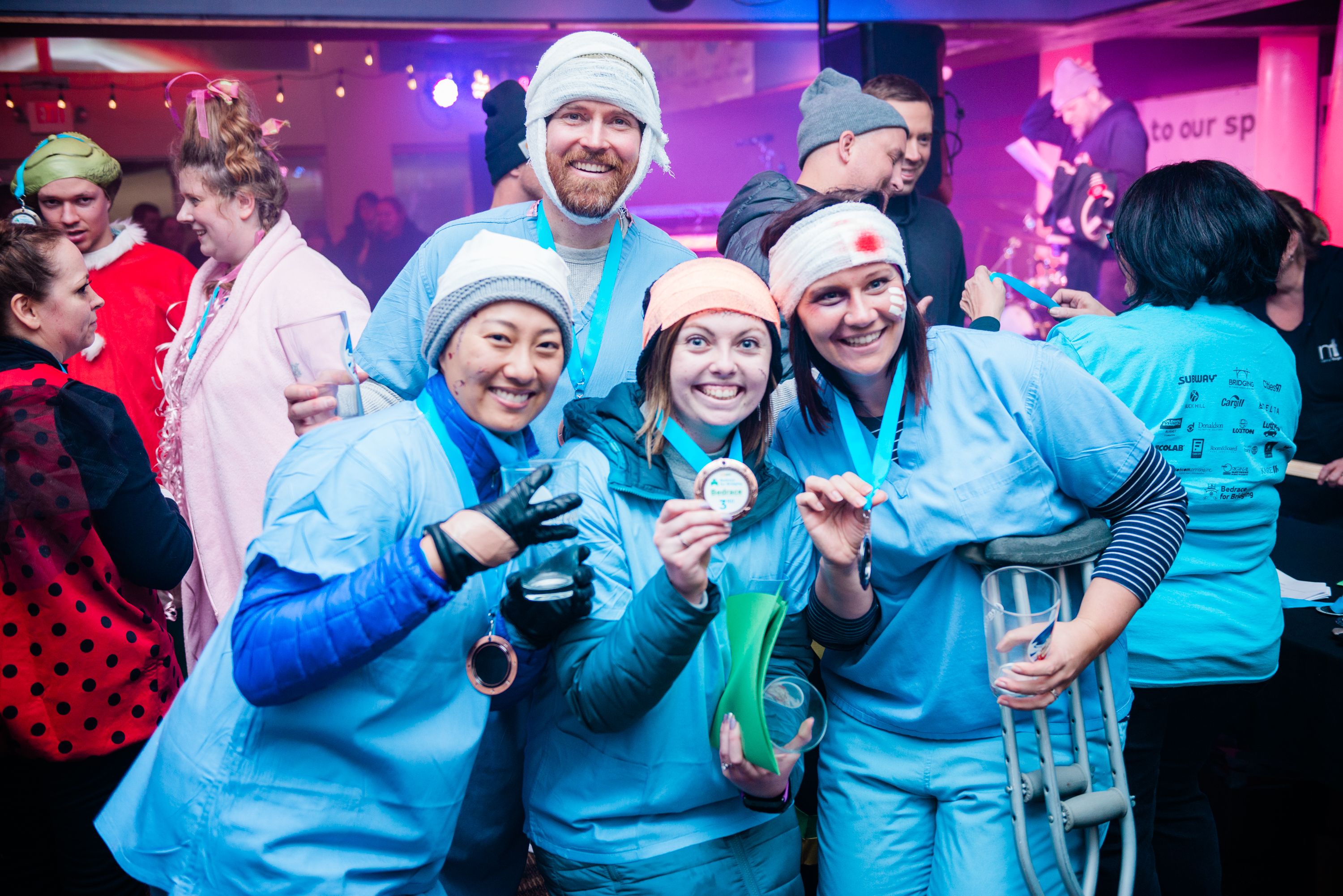 3rd Place Race Team - Injured Reserve.  Kudos!