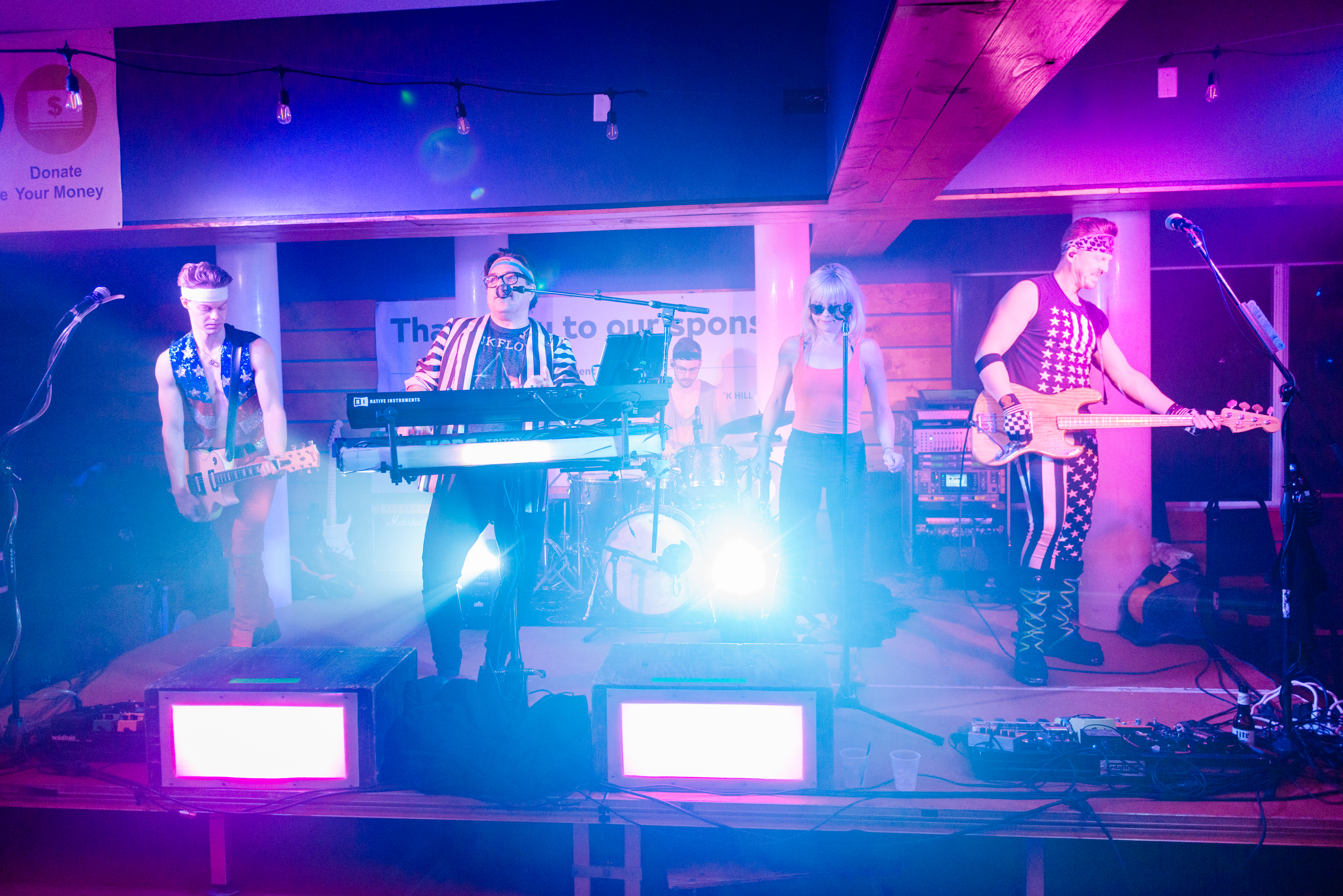 Back to the 80's with Brat Pack Radio Band!  