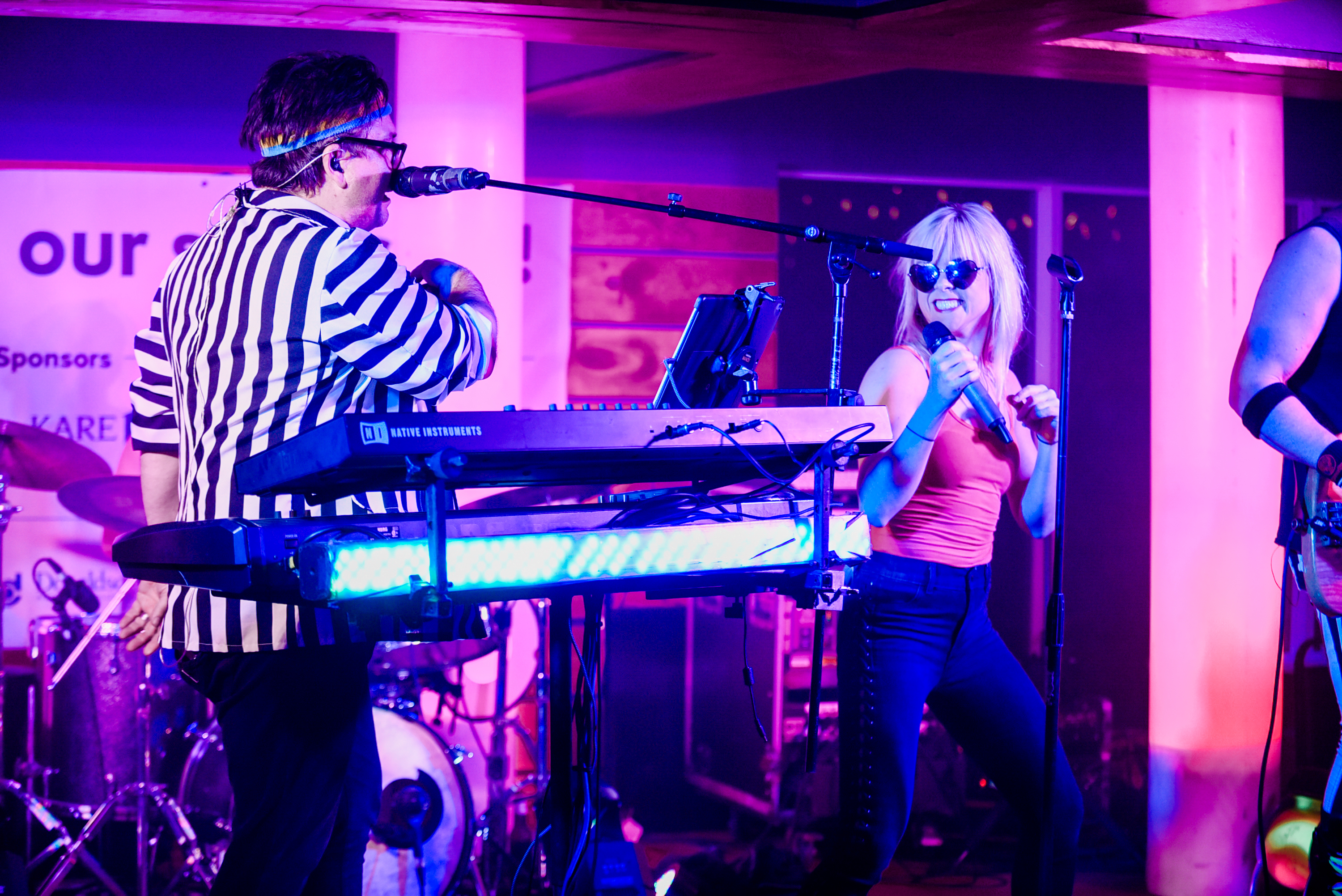 Even the band comes in costume!