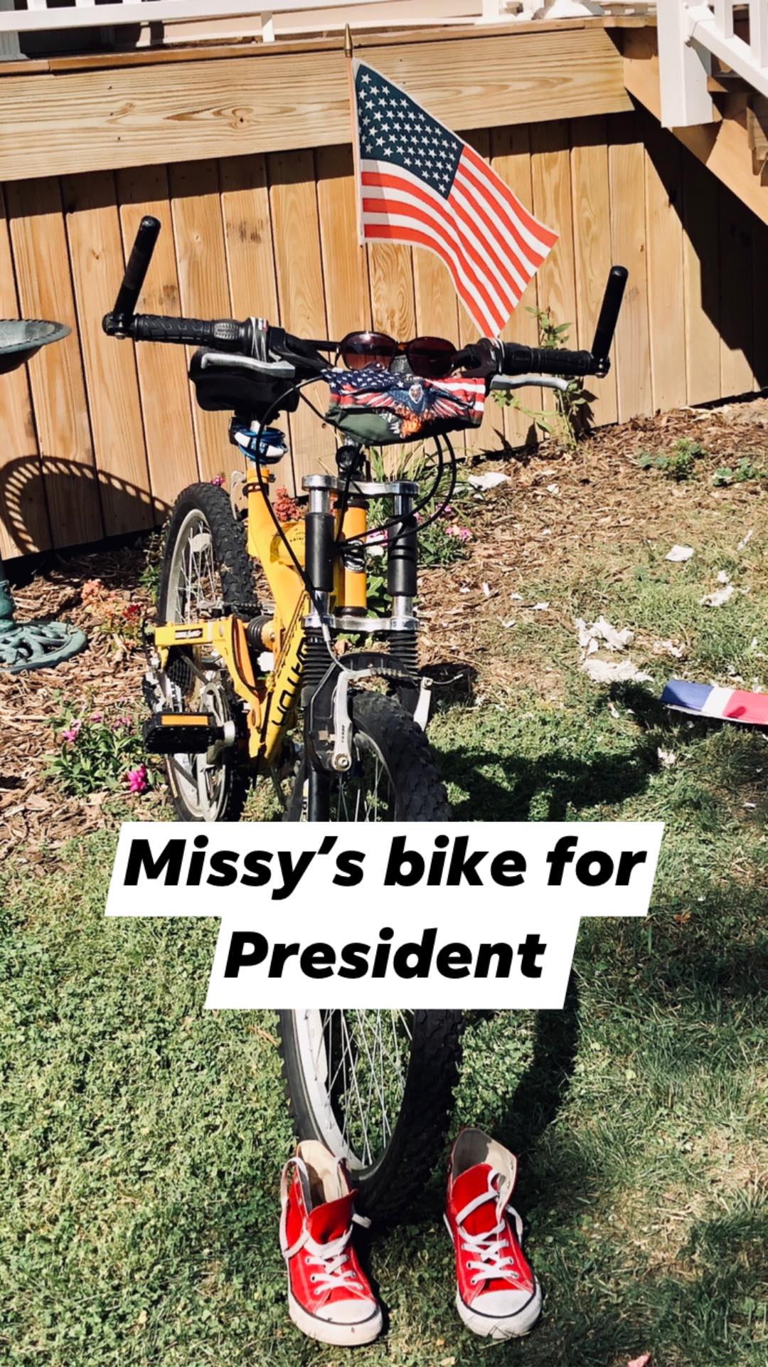 Missy's Bike for President