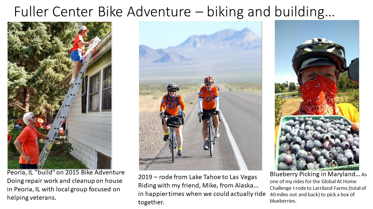 Fuller Center for Housing - biking and building