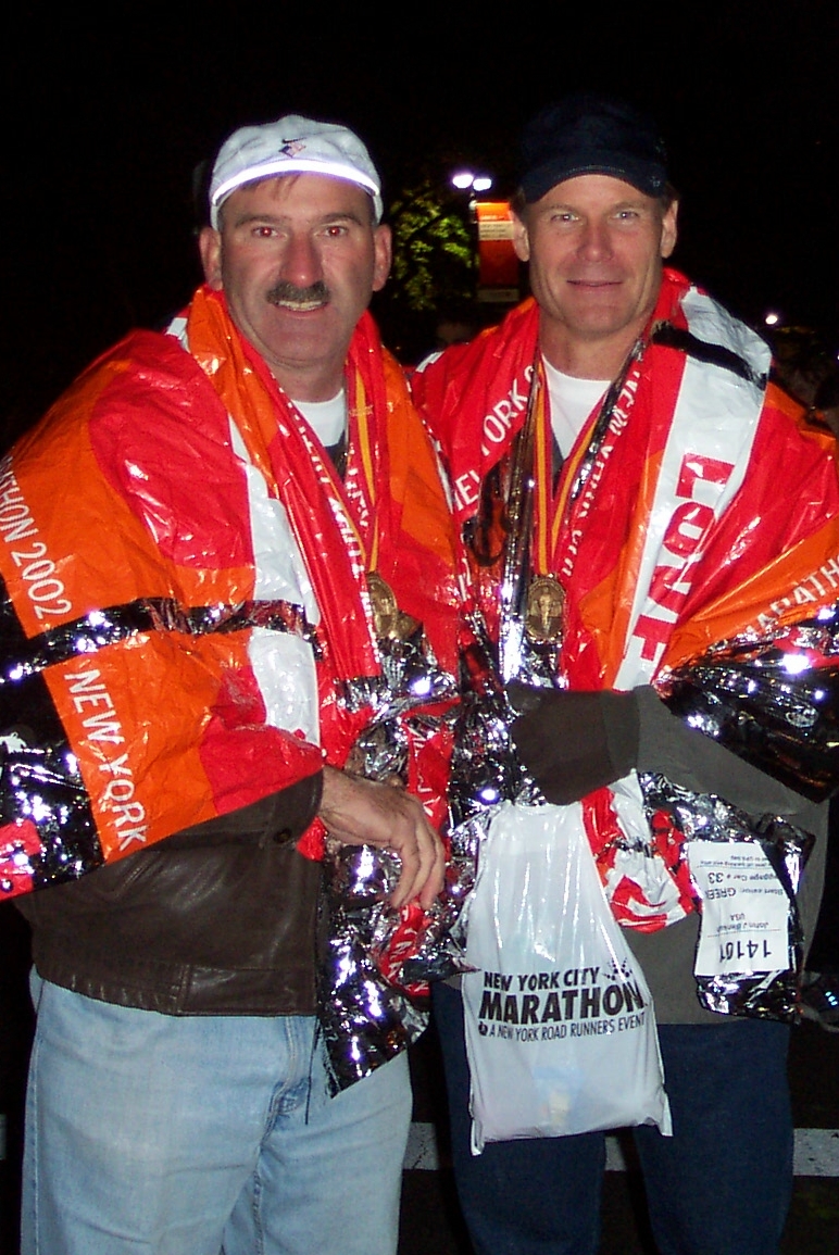 With "brother" Bill Fern - NY '02