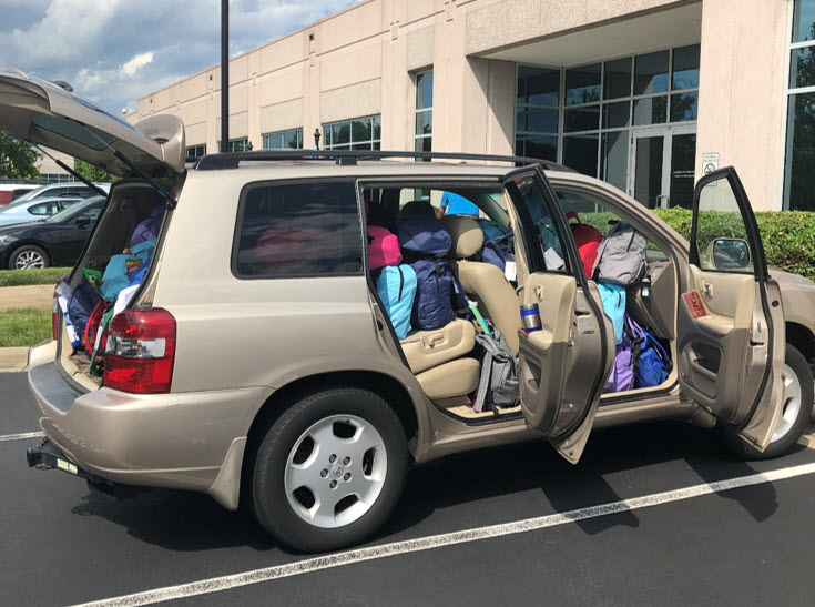 Summer Back Pack Drive!