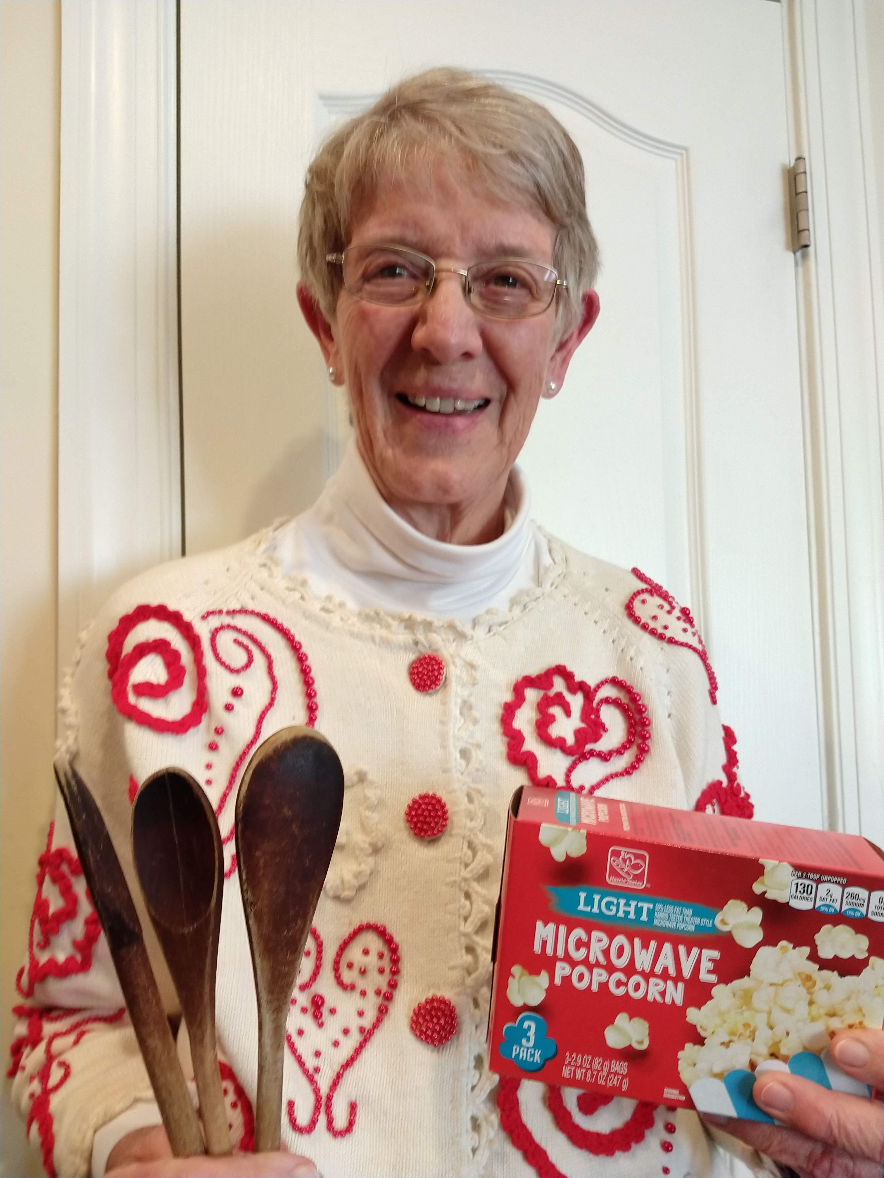 Brenda's in the kitchen!