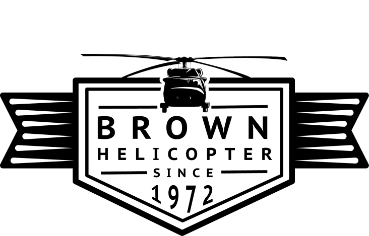 Brown Helicopter