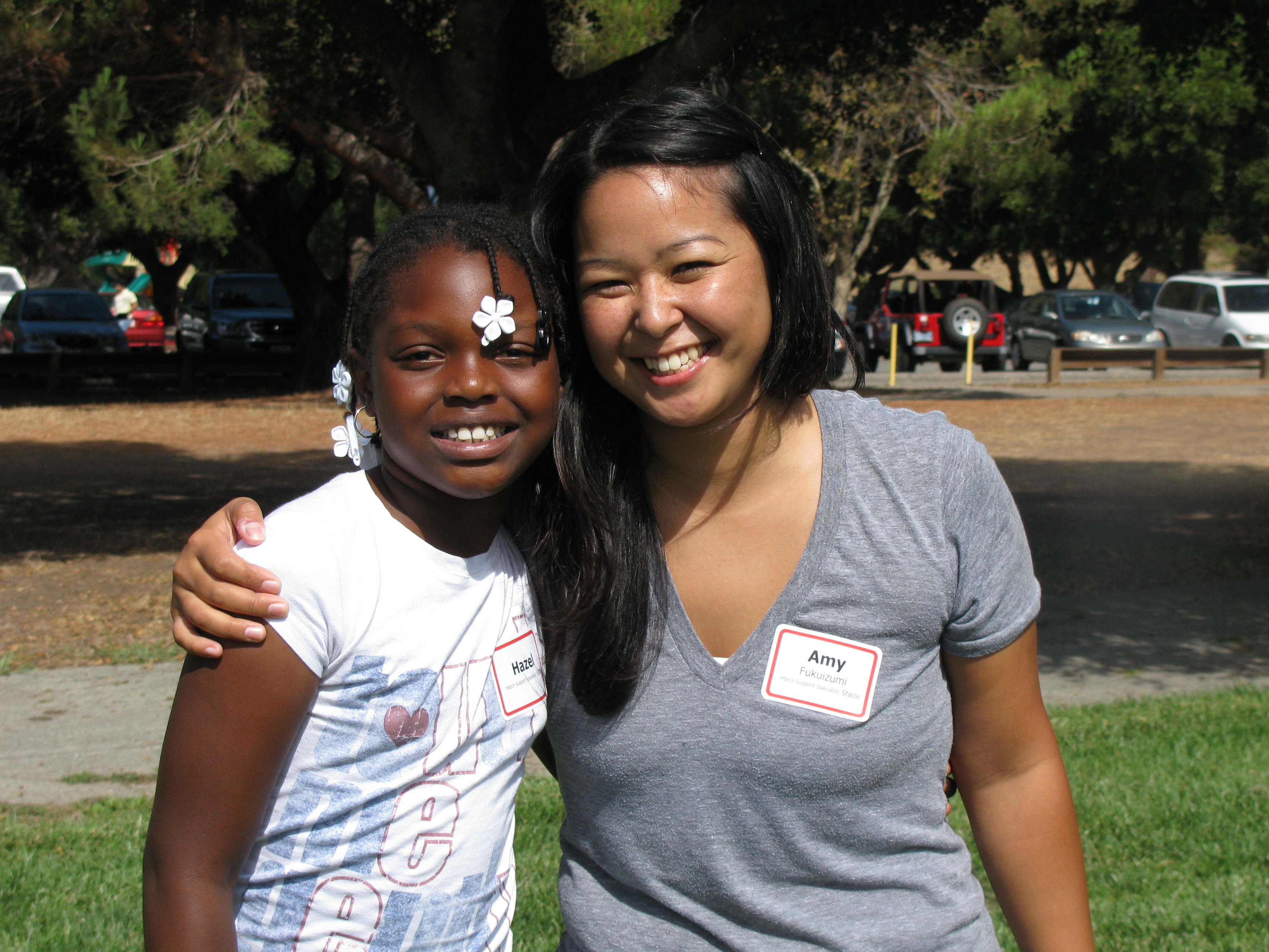 Big Sister Amy and Little Sister Hazel