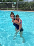 Maya's 1:1 Keshet counselor Marlee at Z Frank Apachi Day Camp, Summer 2021