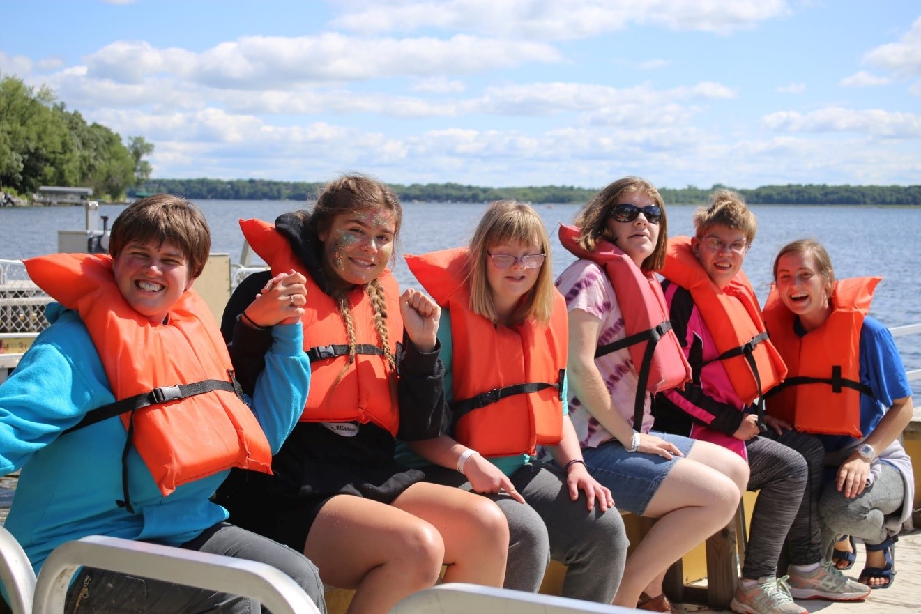 Pontoon rides are a camp favorite