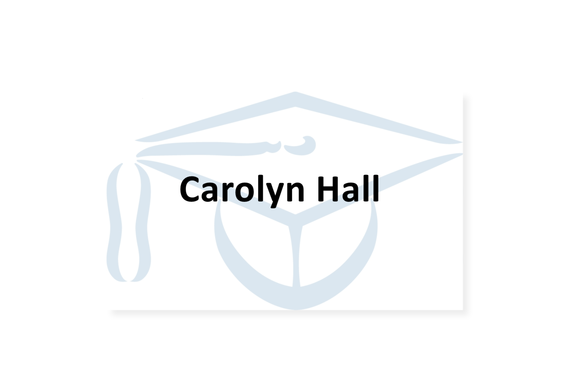 Carolyn Hall