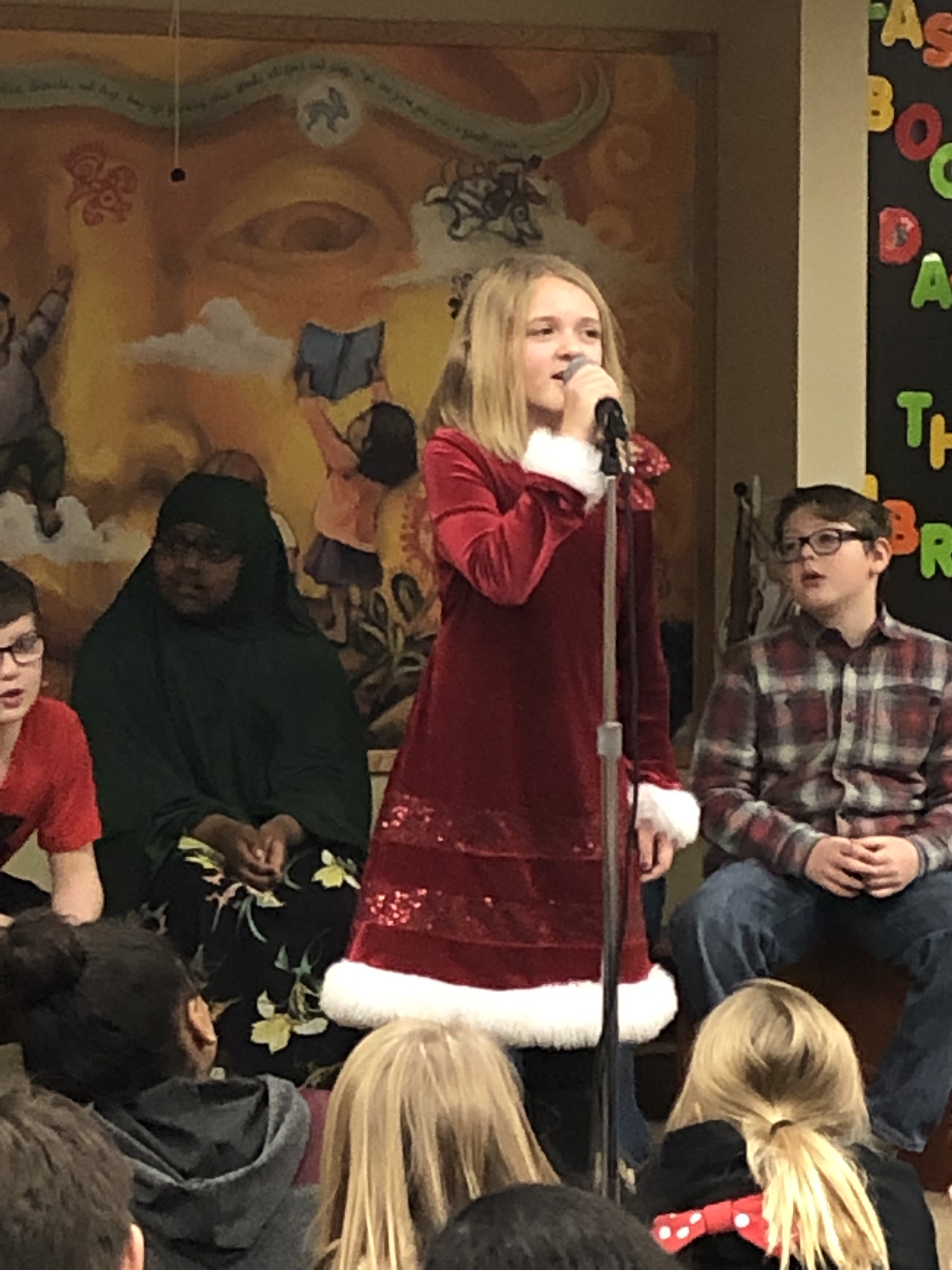 Lily at the Spelling Bee