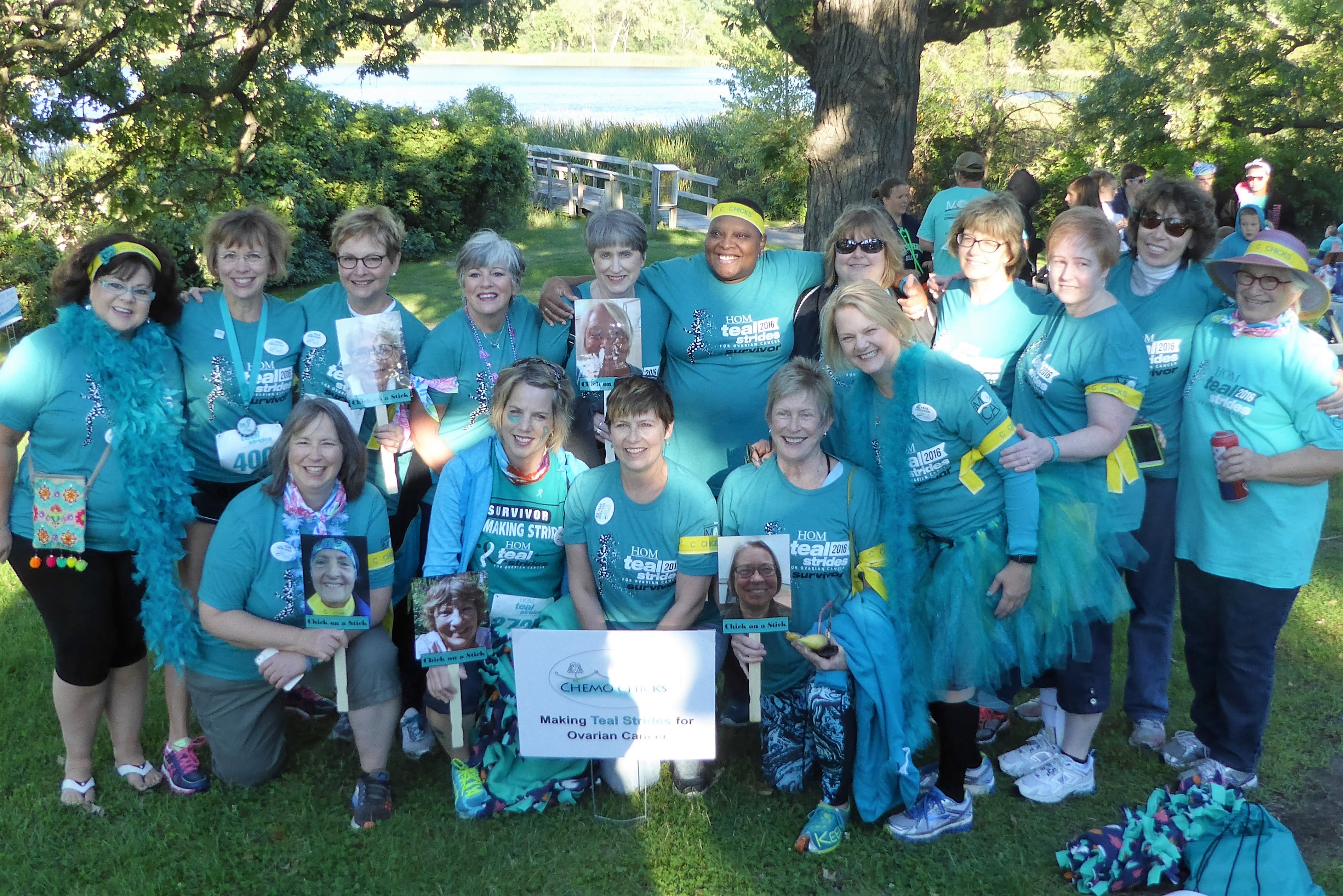 2016 Teal Strides with the Chemo Chicks