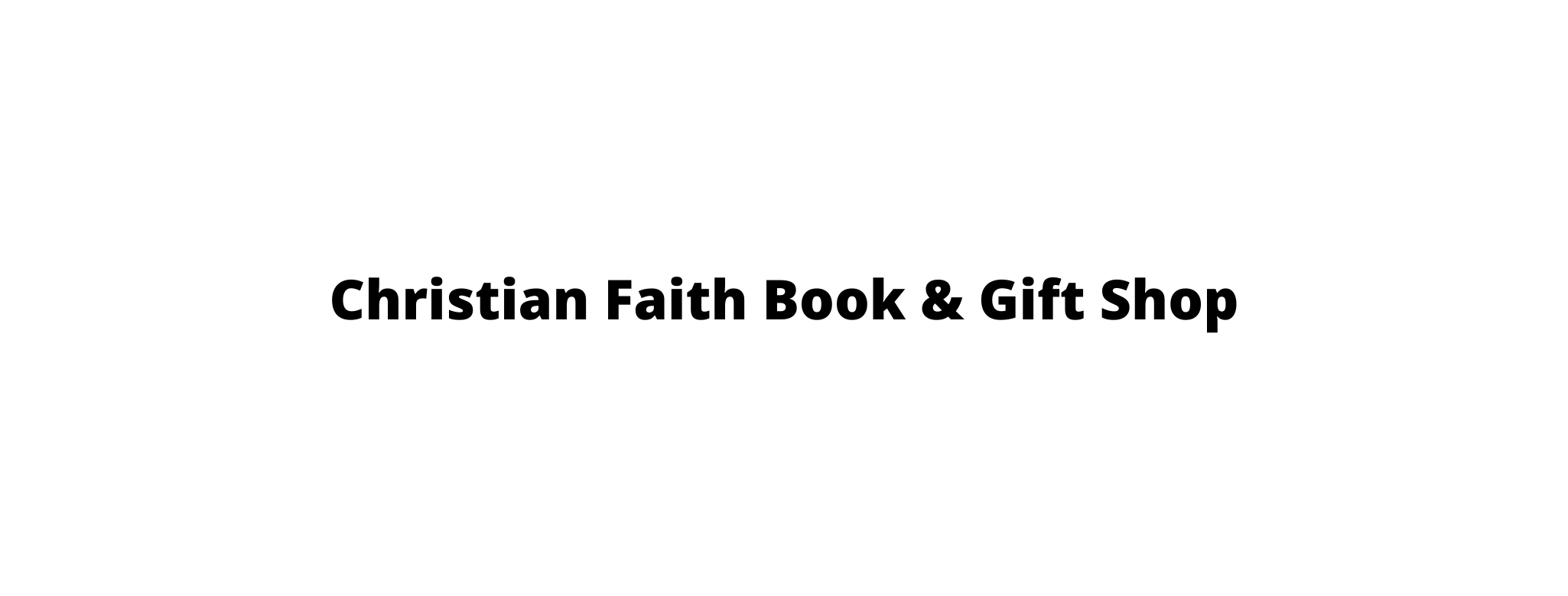 Christian Faith Book & Gift Shop