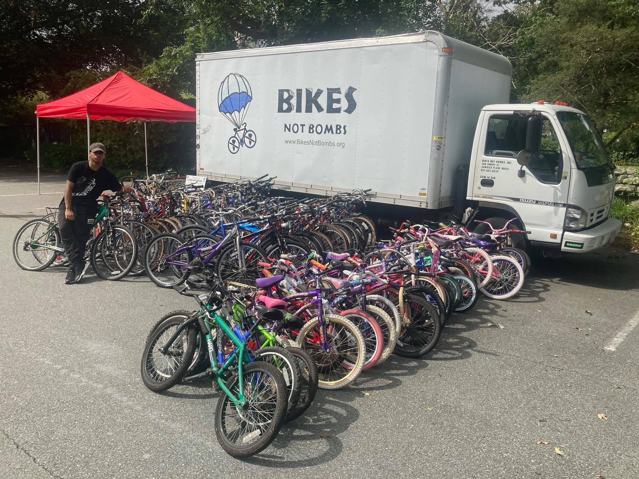BnB bike collection event.