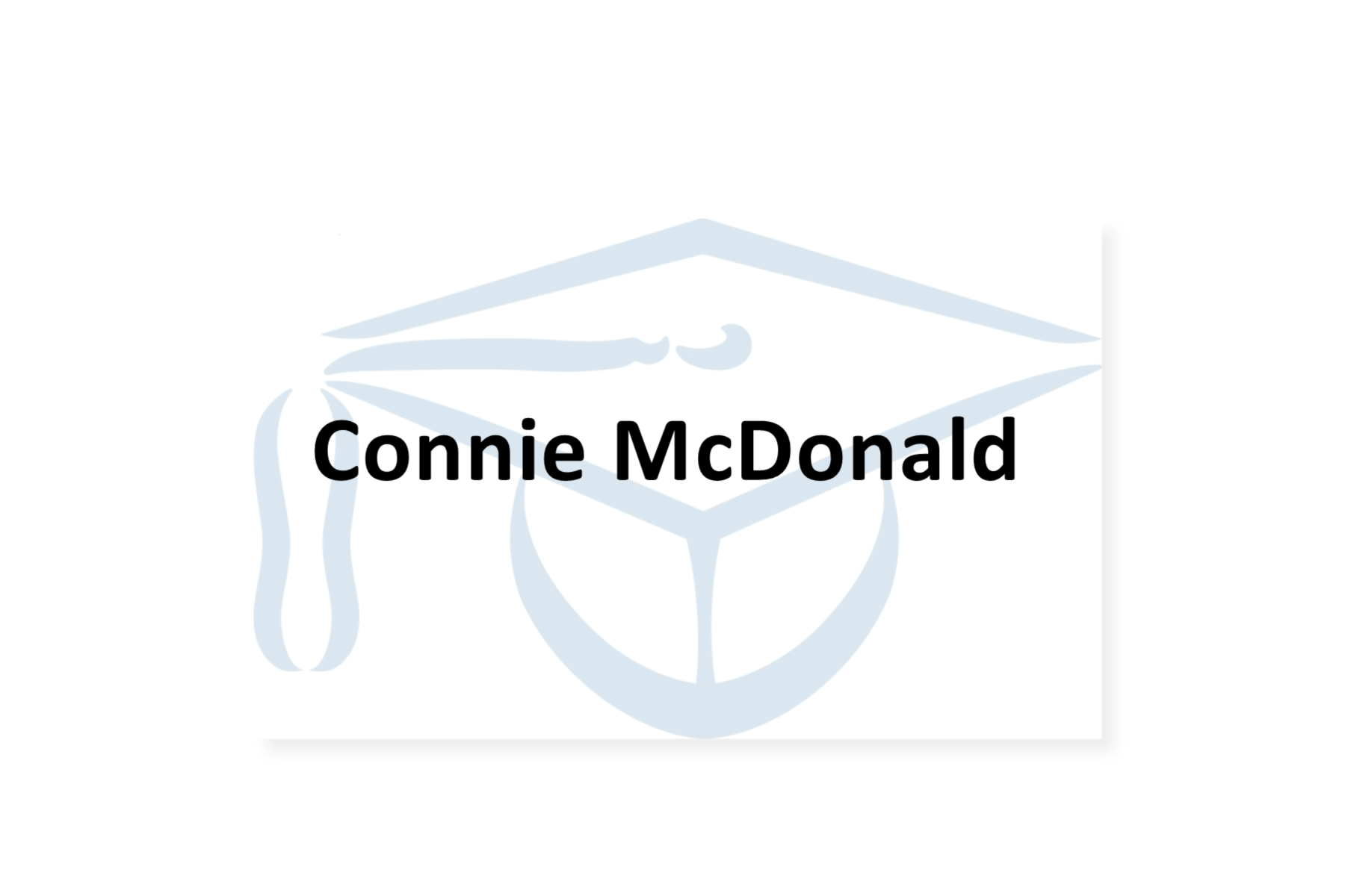 Connie McDonald