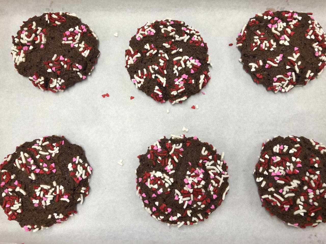 cookies after baking