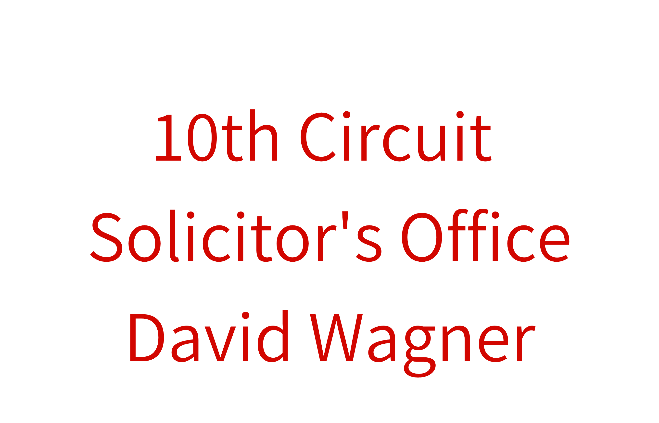 10th Circuit Solicitor’s Office