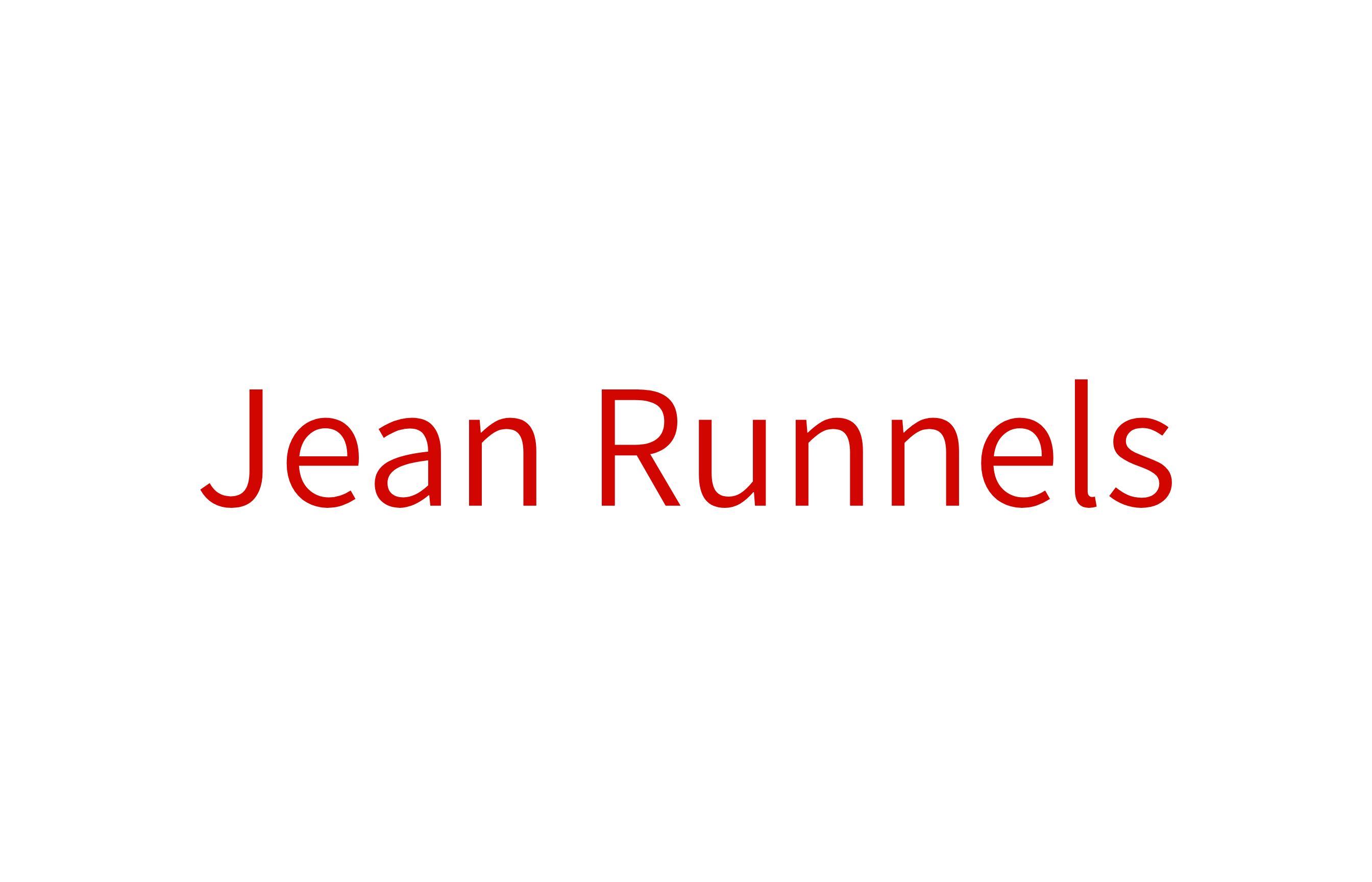 Jean Runnels