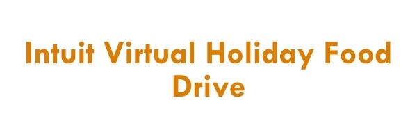 Intuit Virtual Holiday Food Drive