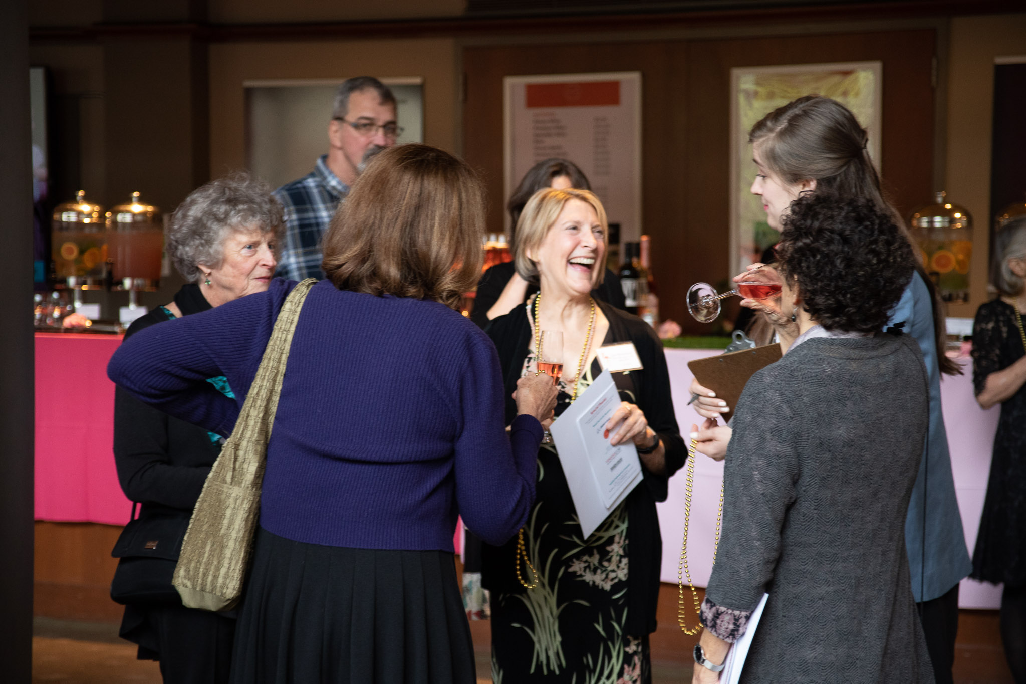 Board and community members enjoy Bill's Bash, photo by John Cornicello