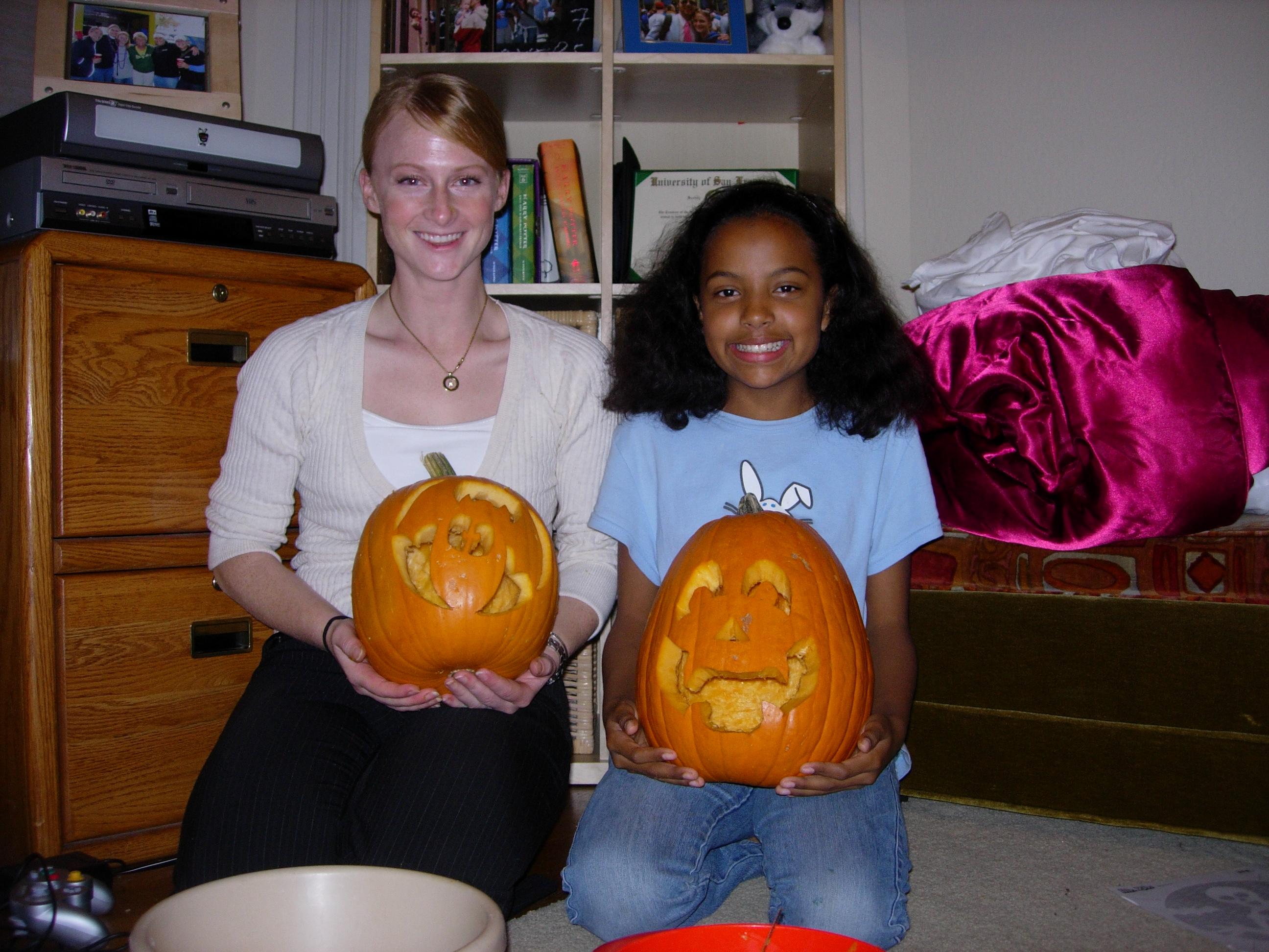 Big Sister Courtney and Little Sister Anise
