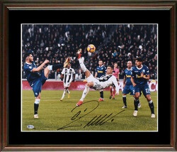 Cristiano Ronaldo Autographed Framed Display