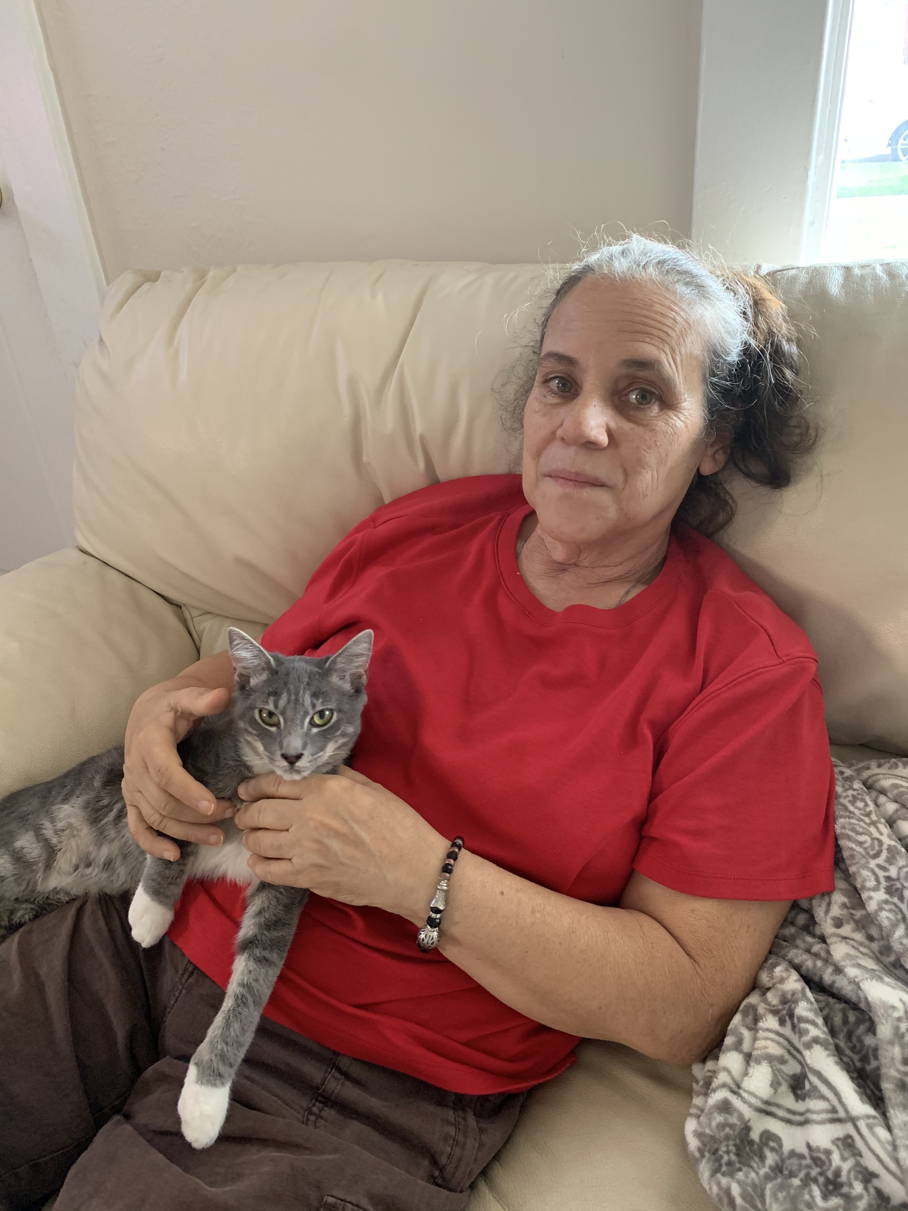 Mom meets Norman ❤️