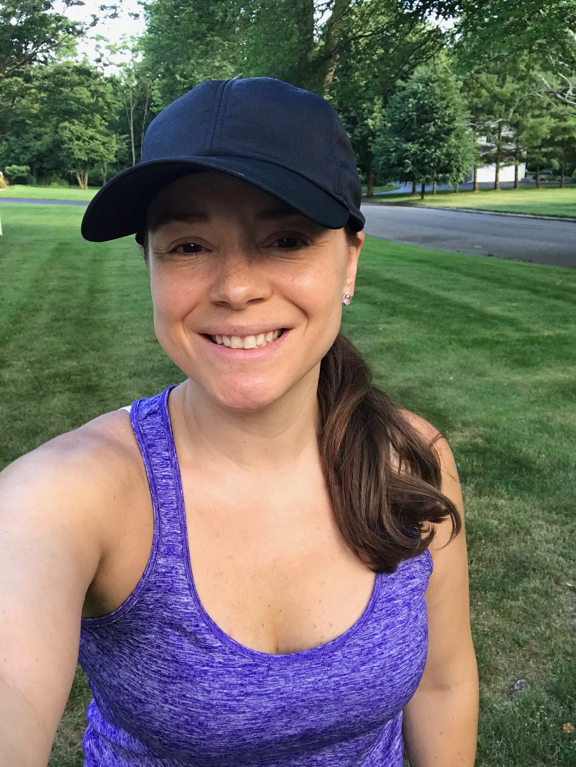 Wearing purple for titi Evelyn!