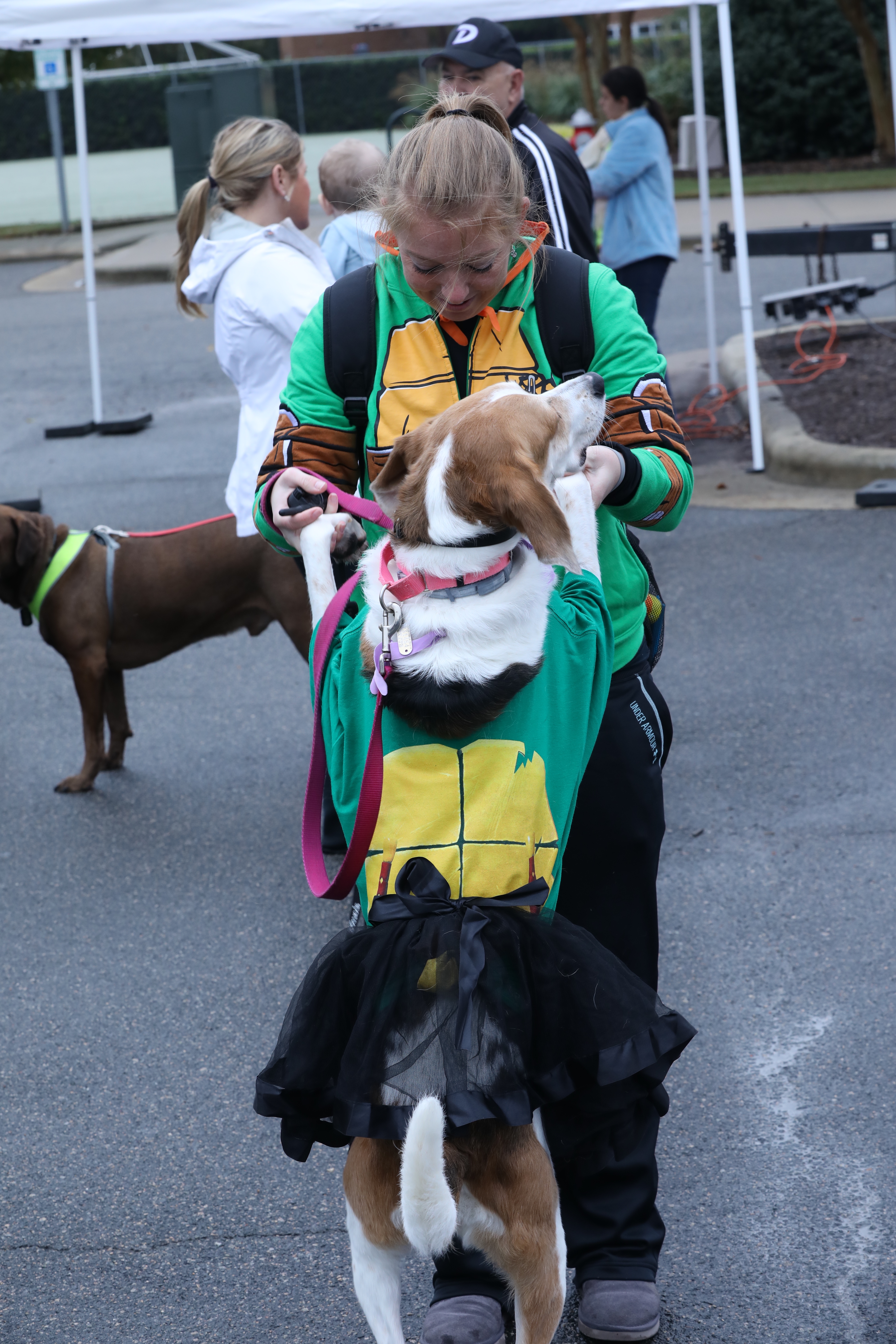 We love seeing your four-legged family members too! Costumes are a bonus :-)