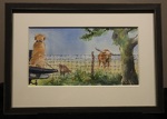 Dog & Friends - Custom Frame