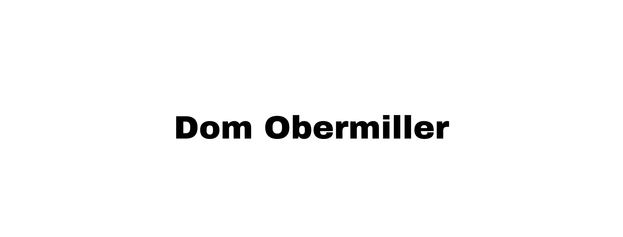Dom Obermiller