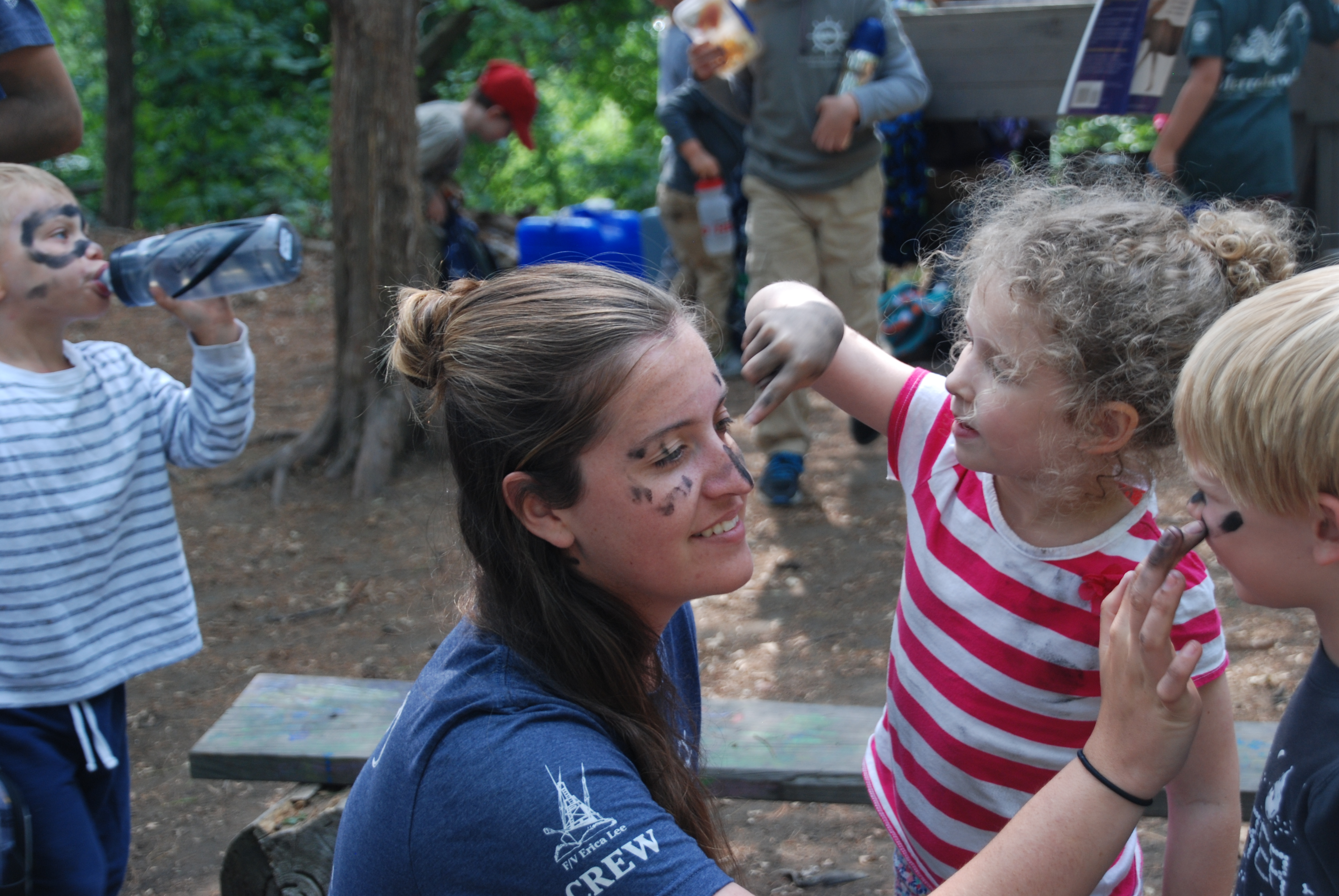 Charcoal Face Painting with Sarah!