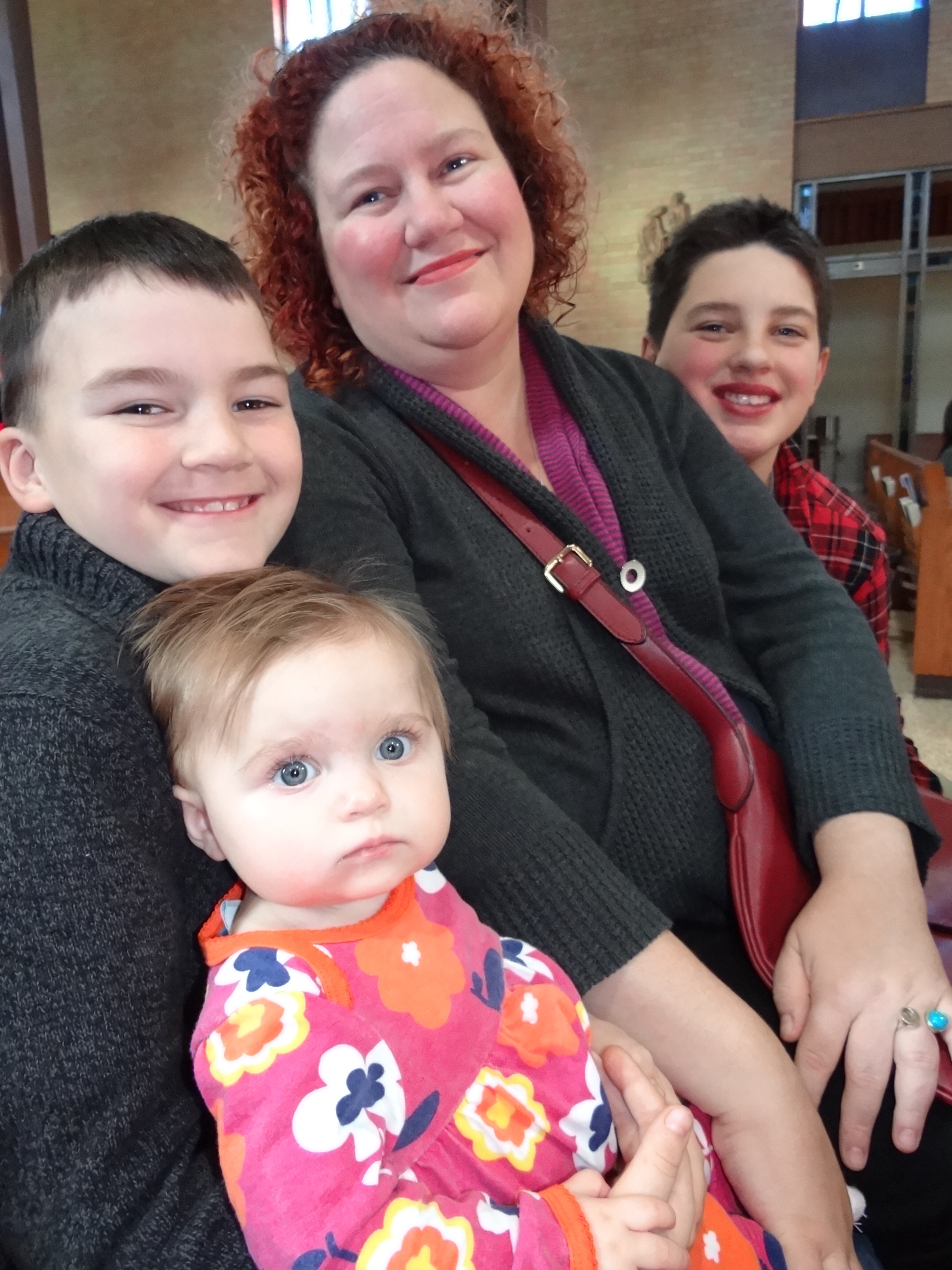 Cousins. and Auntie Carey.