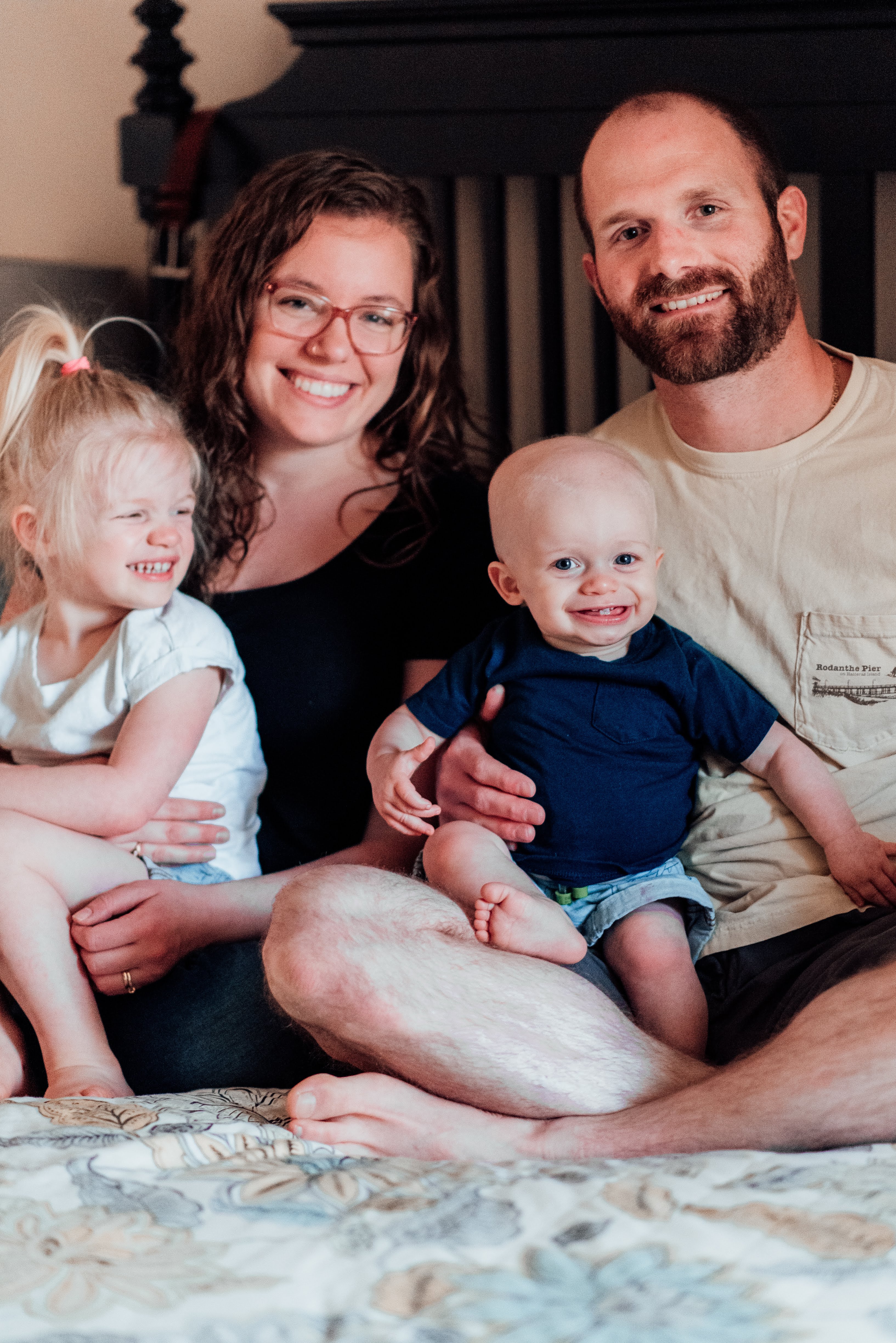 During the 10 days Holden was home after his first hospitalization.