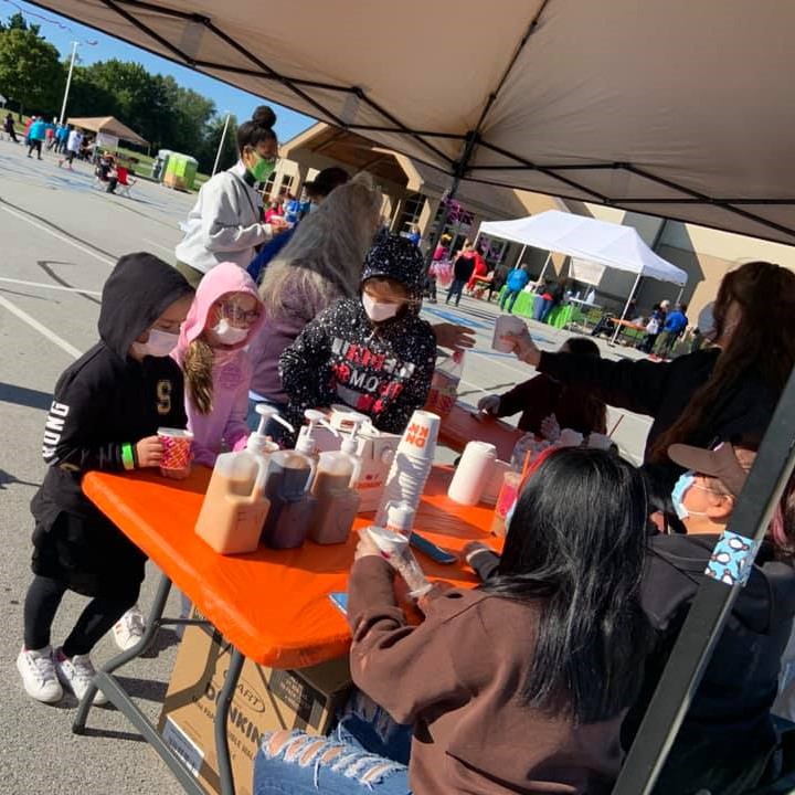 Dunkin Donuts Hammond at Hunger Hike 2020