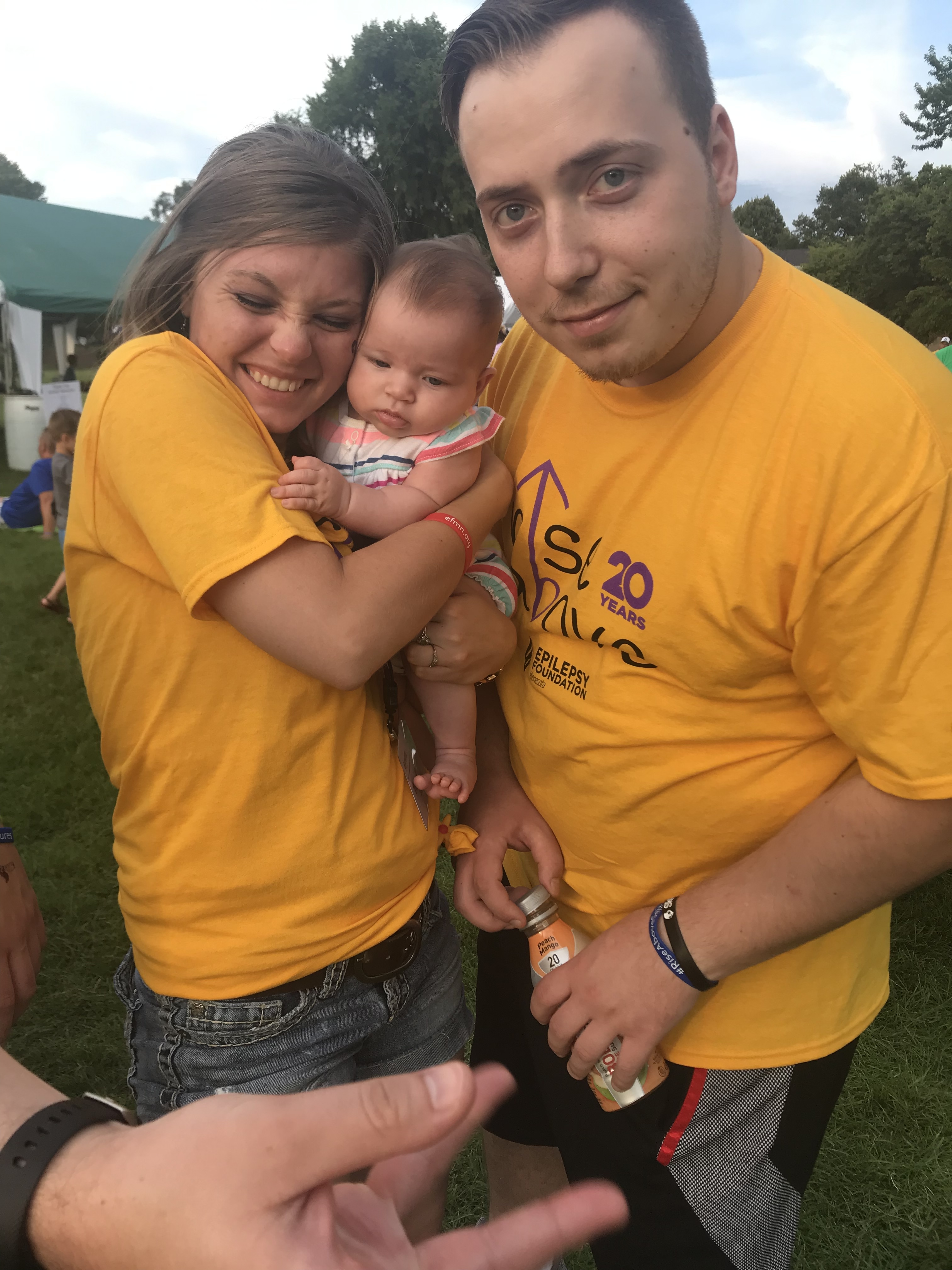 My support & my family.