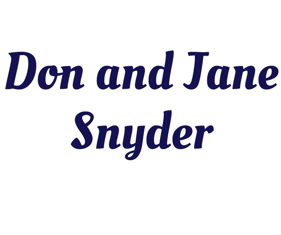 Don and Jane Snyder