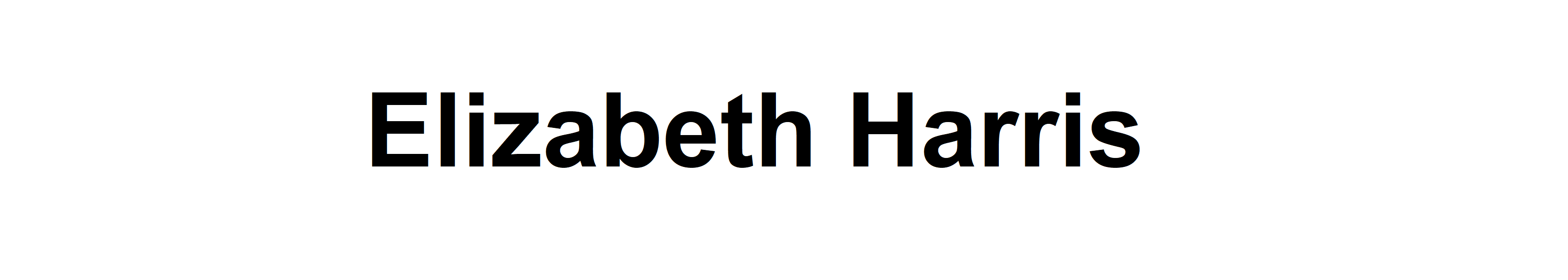 Elizabeth Harris
